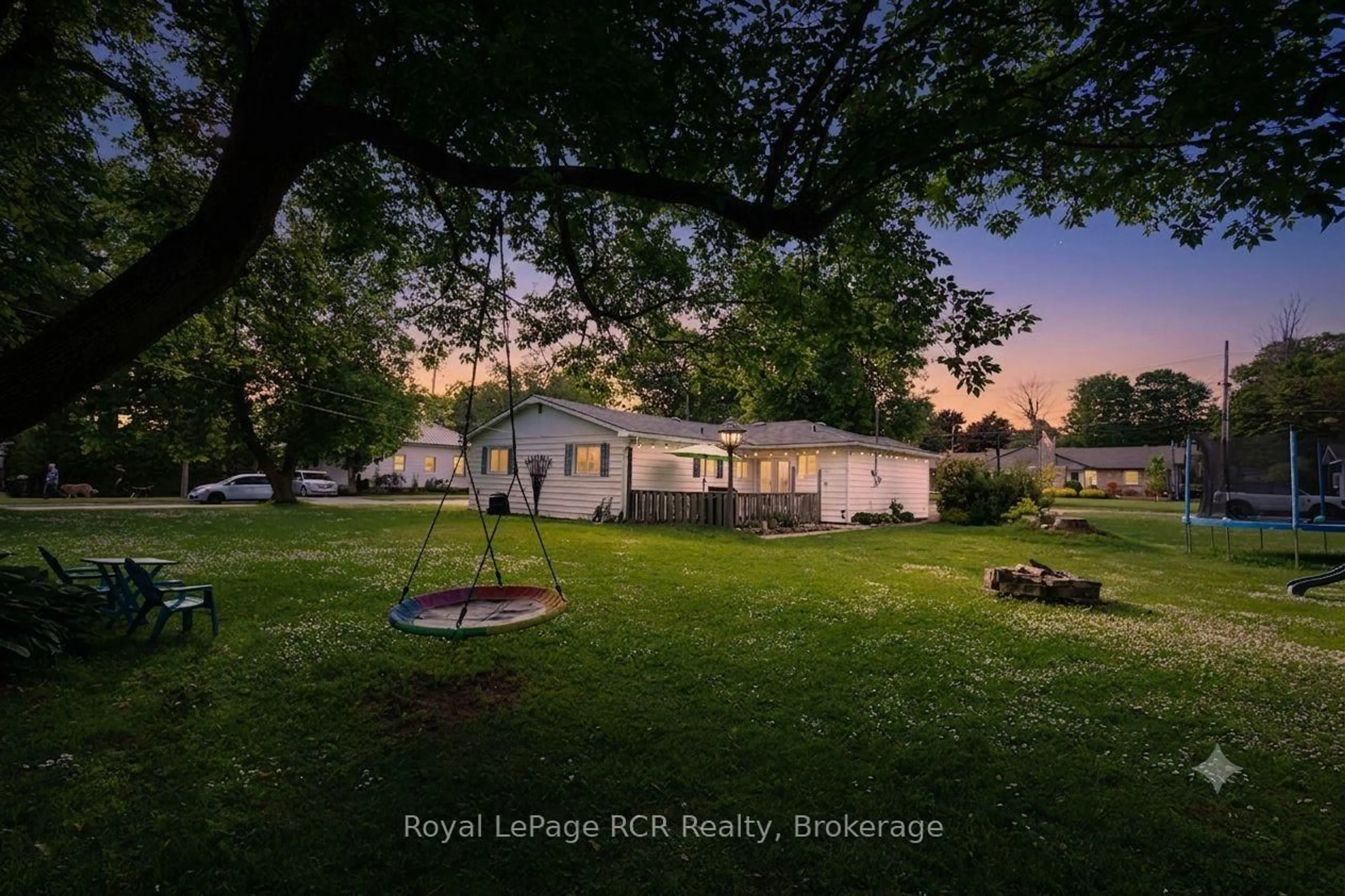 A pic from outside/outdoor area/front of a property/back of a property/a pic from drone, water/lake/river/ocean view for 223 Division St, South Bruce Peninsula Ontario N0H 2T0