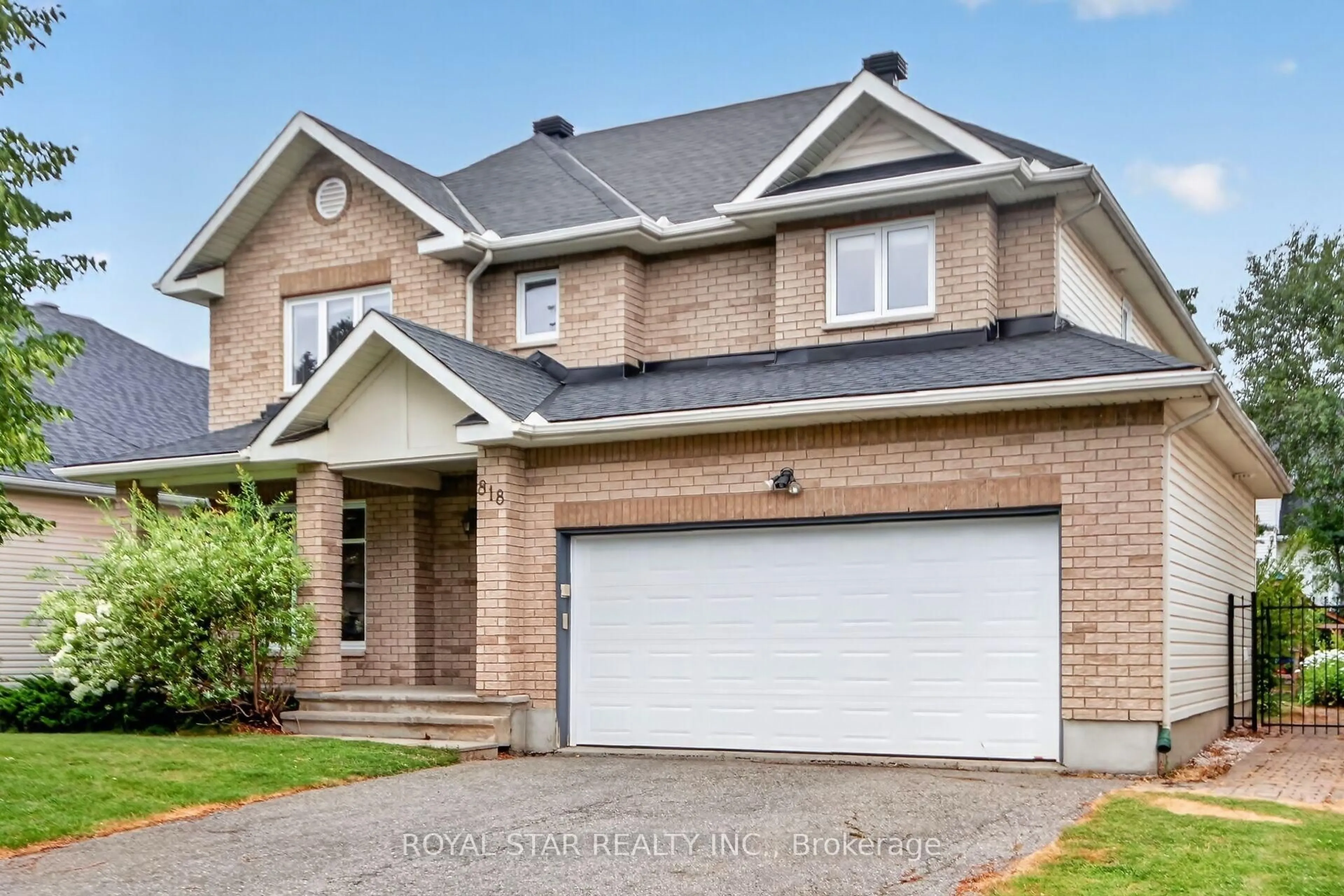 Home with brick exterior material, street for 818 Long Point Circ, Ottawa Ontario K1T 4H6