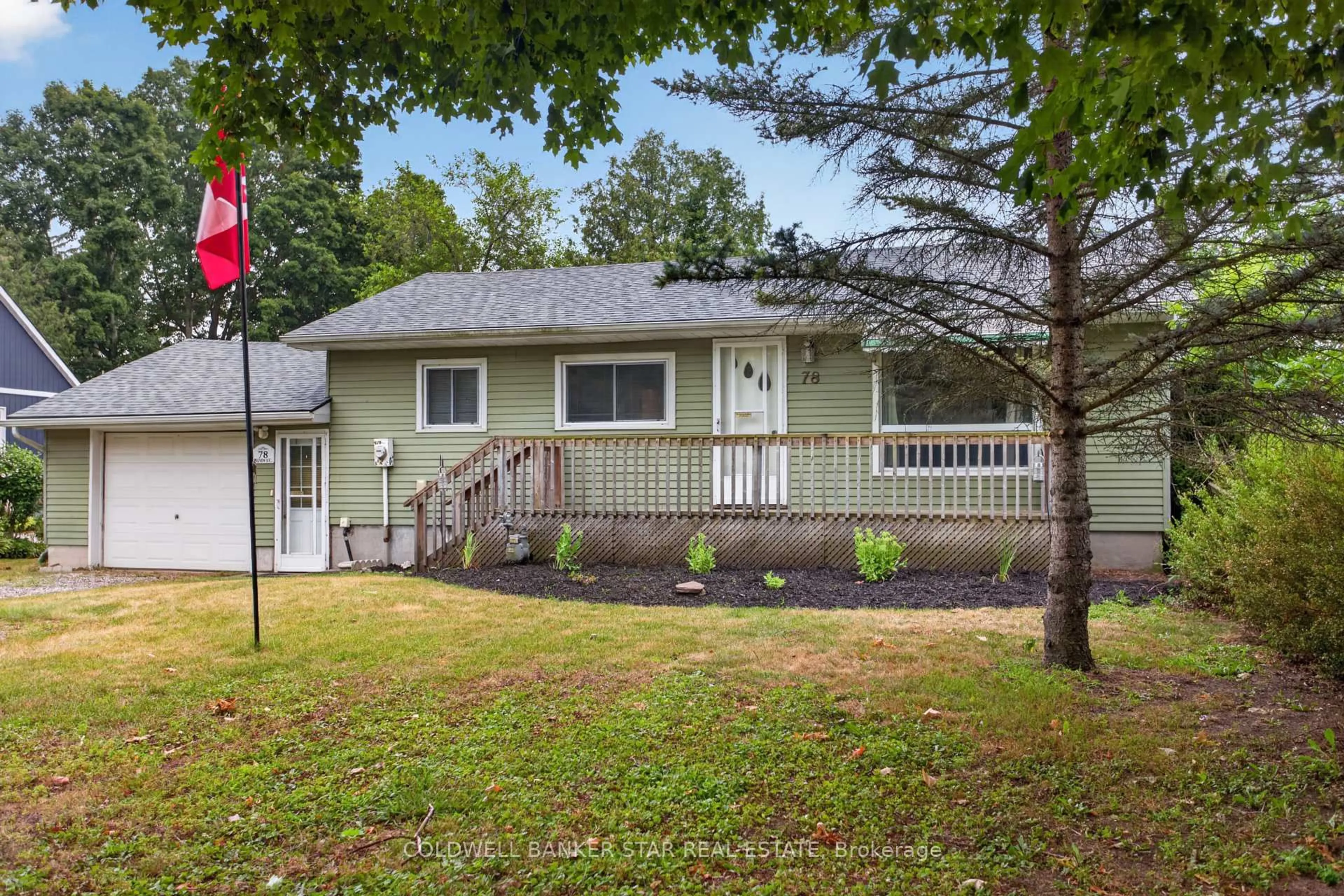 Home with vinyl exterior material, street for 78 Main St, West Elgin Ontario N0L 2P0