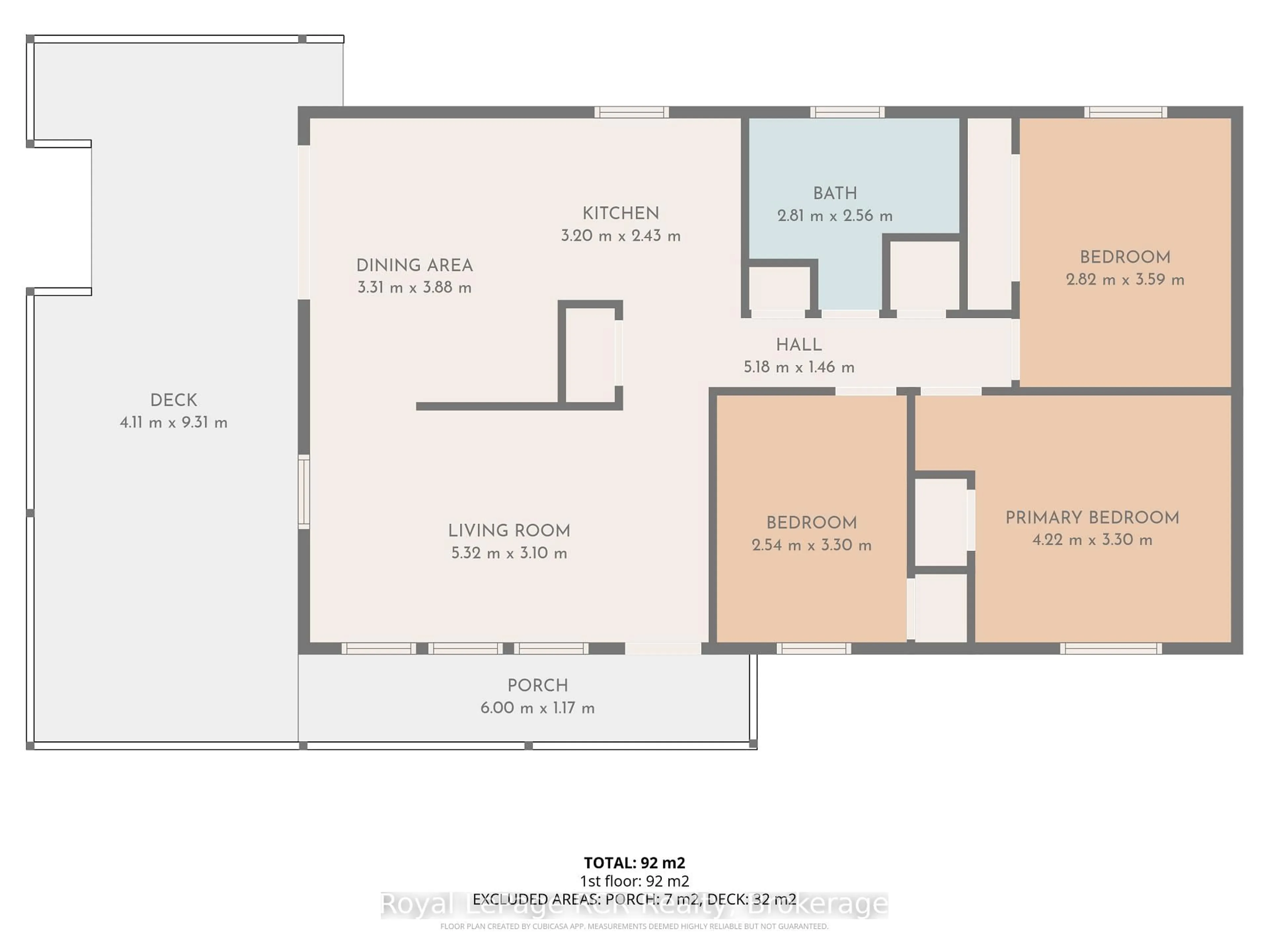 Floor plan for 10 1st Ave south Ave, Native Leased Lands Ontario 00000