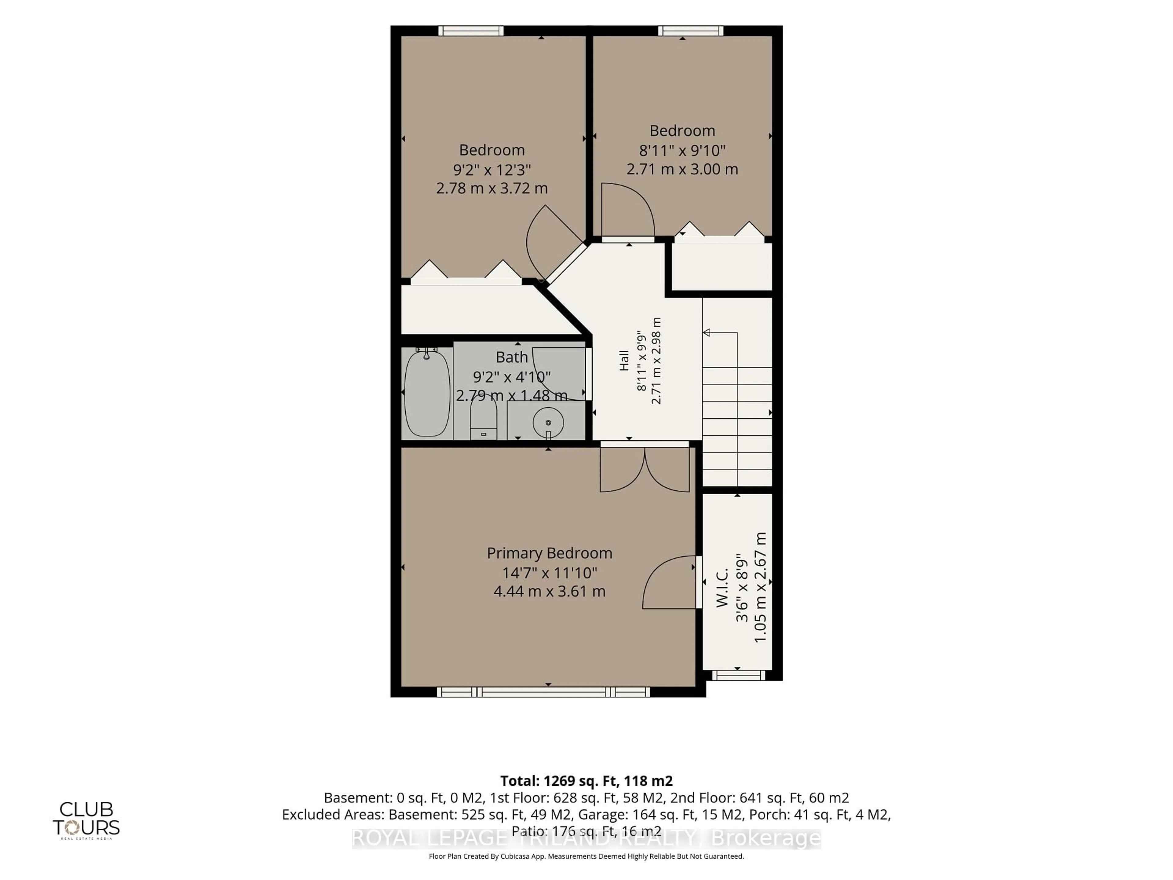 Floor plan for 1942 Bloom Cres, London North Ontario N5X 4N1