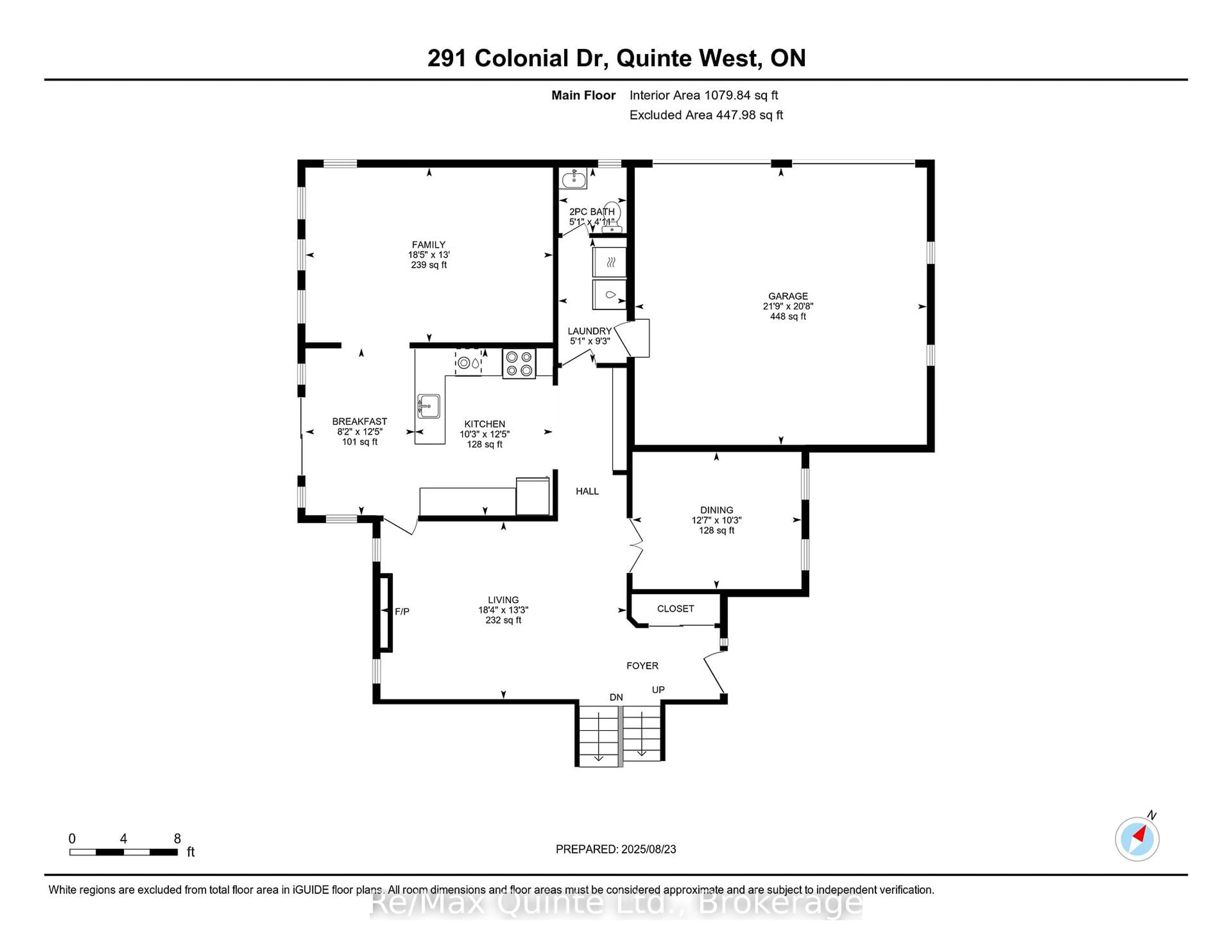 Floor plan for 291 Colonial Dr, Ingleside Ontario K8V 5P4