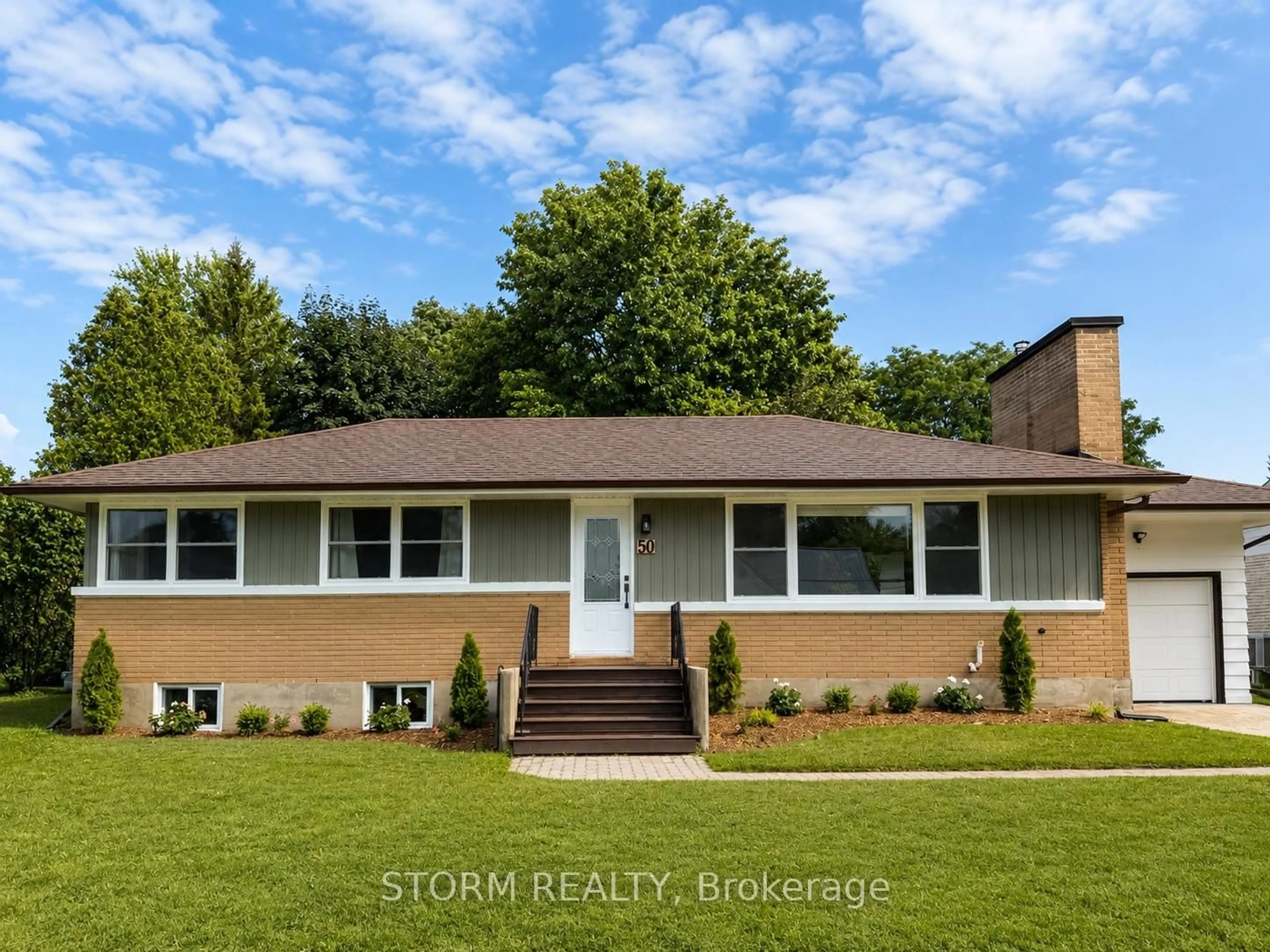Home with vinyl exterior material, street for 50 Santa Cruz Dr, South Stormont Ontario K0C 1M0