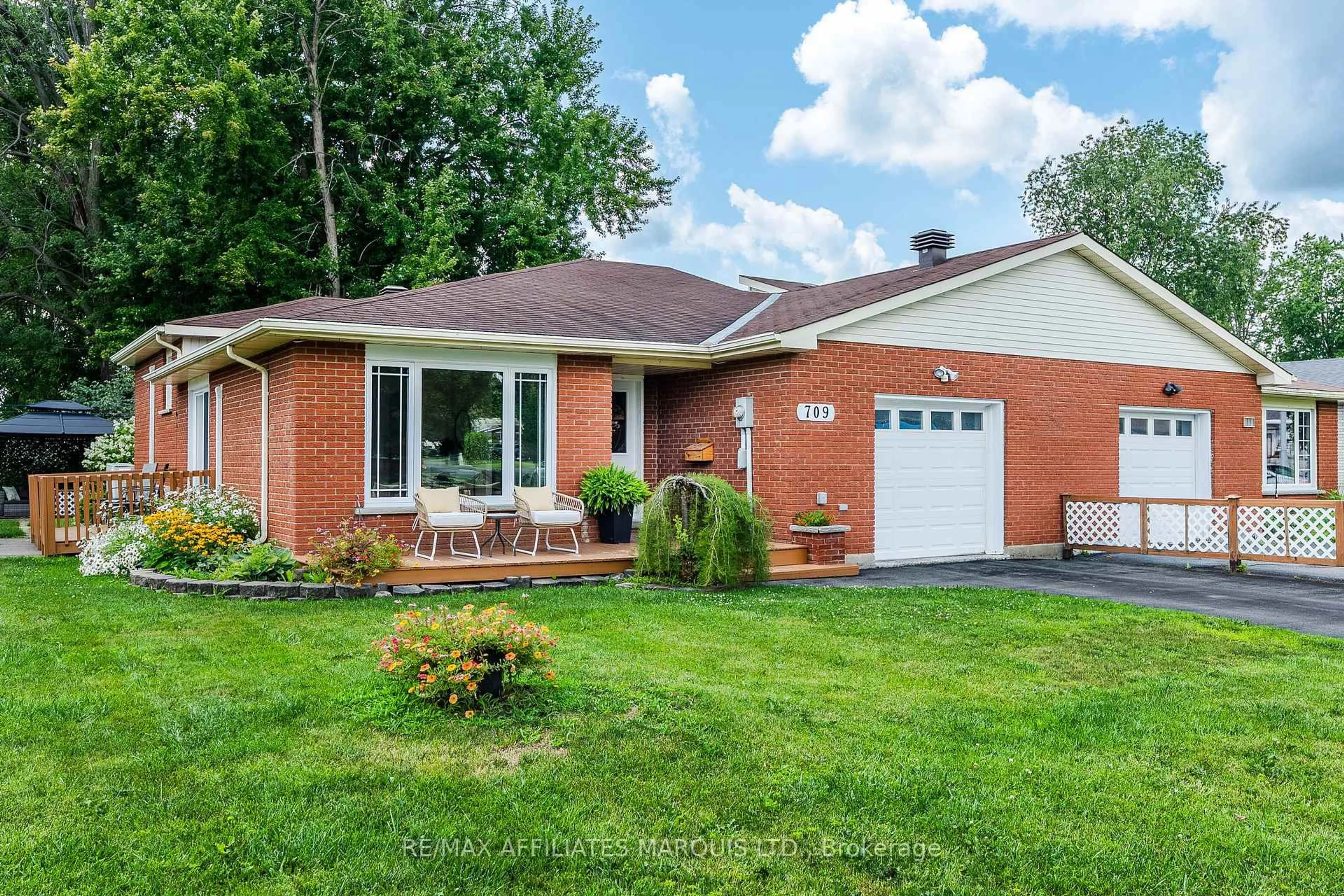 Home with brick exterior material, street for 709 Champlain Dr, Cornwall Ontario K6H 6P4