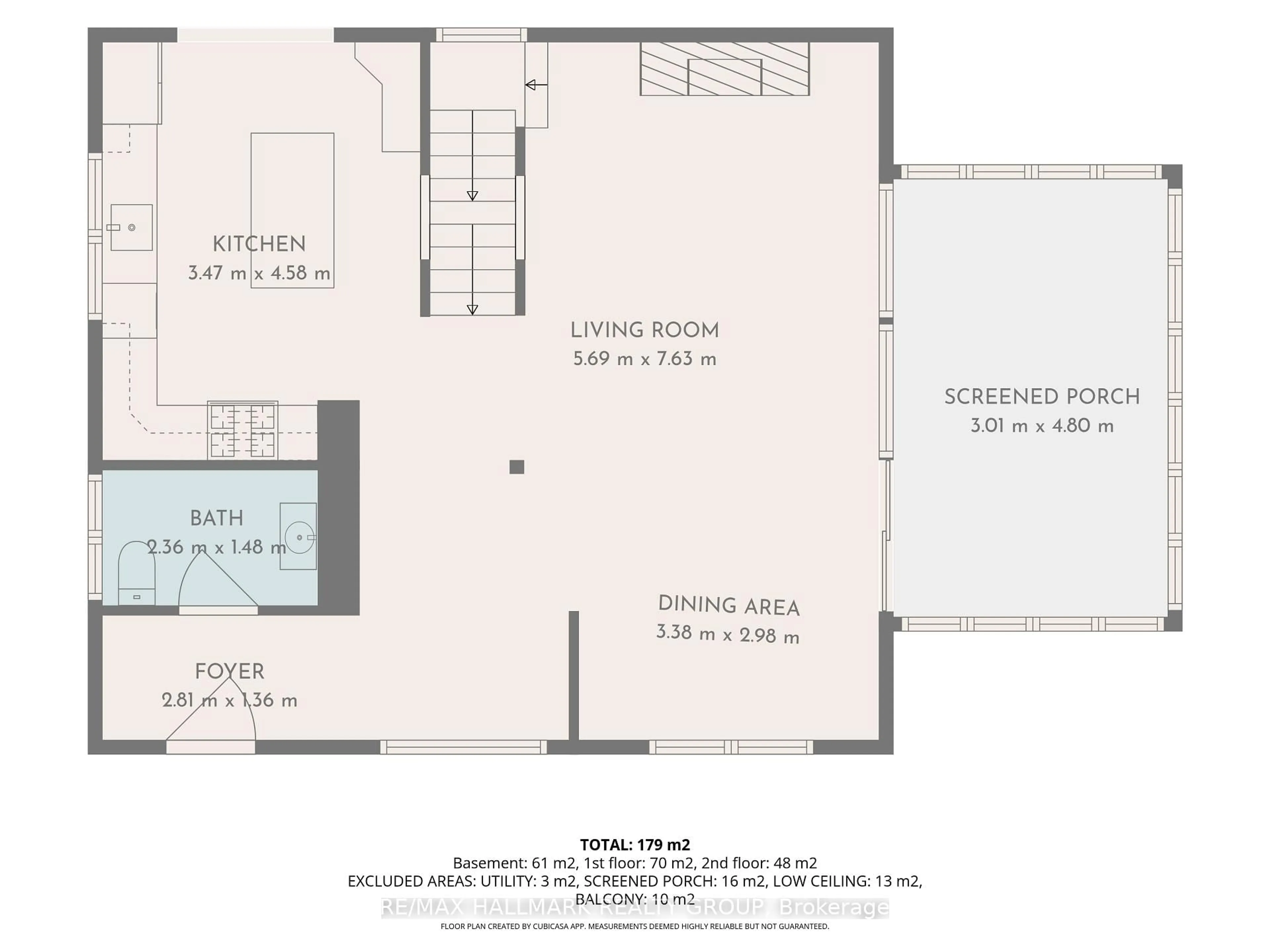 Floor plan for 117 Birch Bay Lane, Perth Ontario K7H 3C9