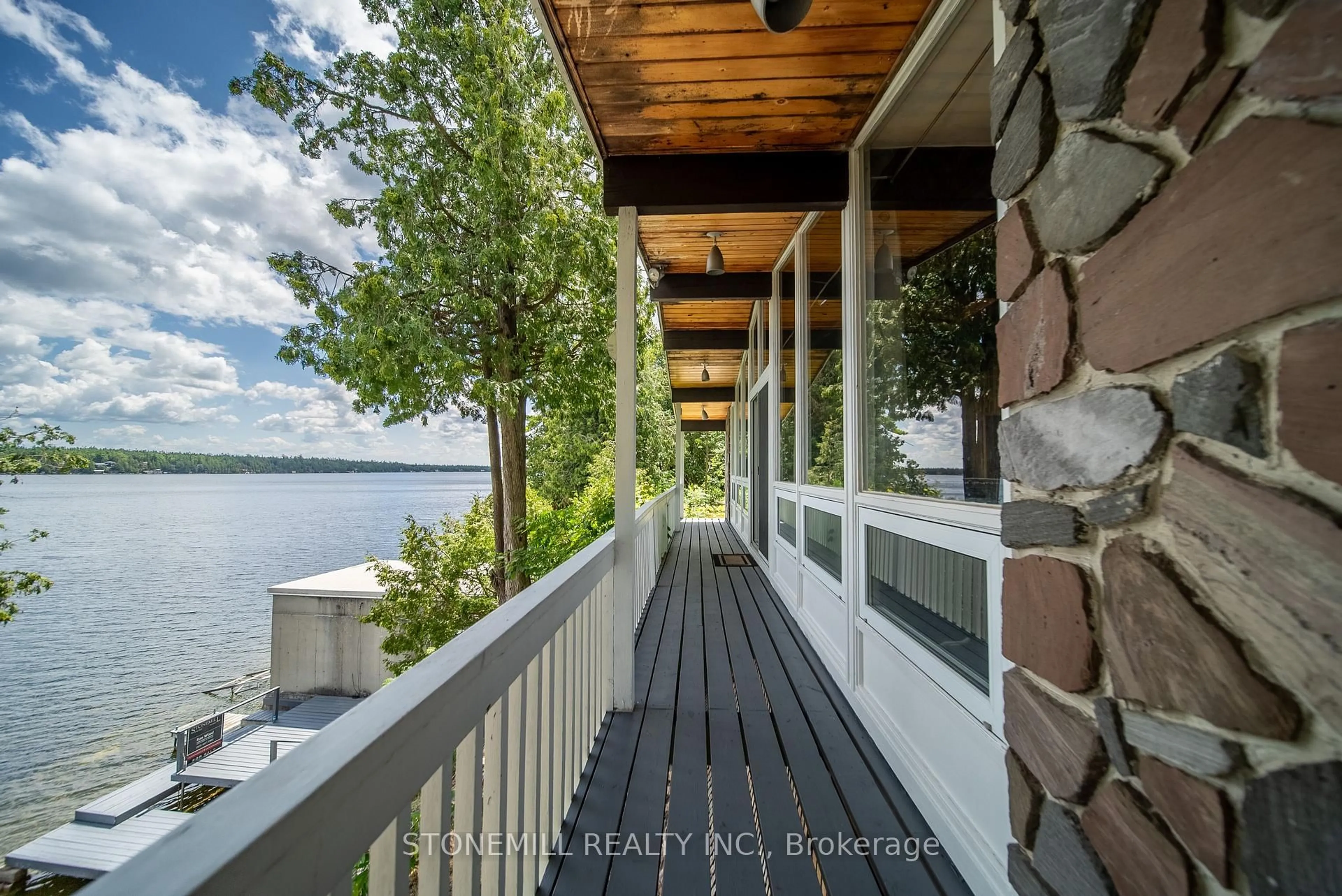Patio, water/lake/river/ocean view for 56 Griffin Dr, Kawartha Lakes Ontario K0M 1K0