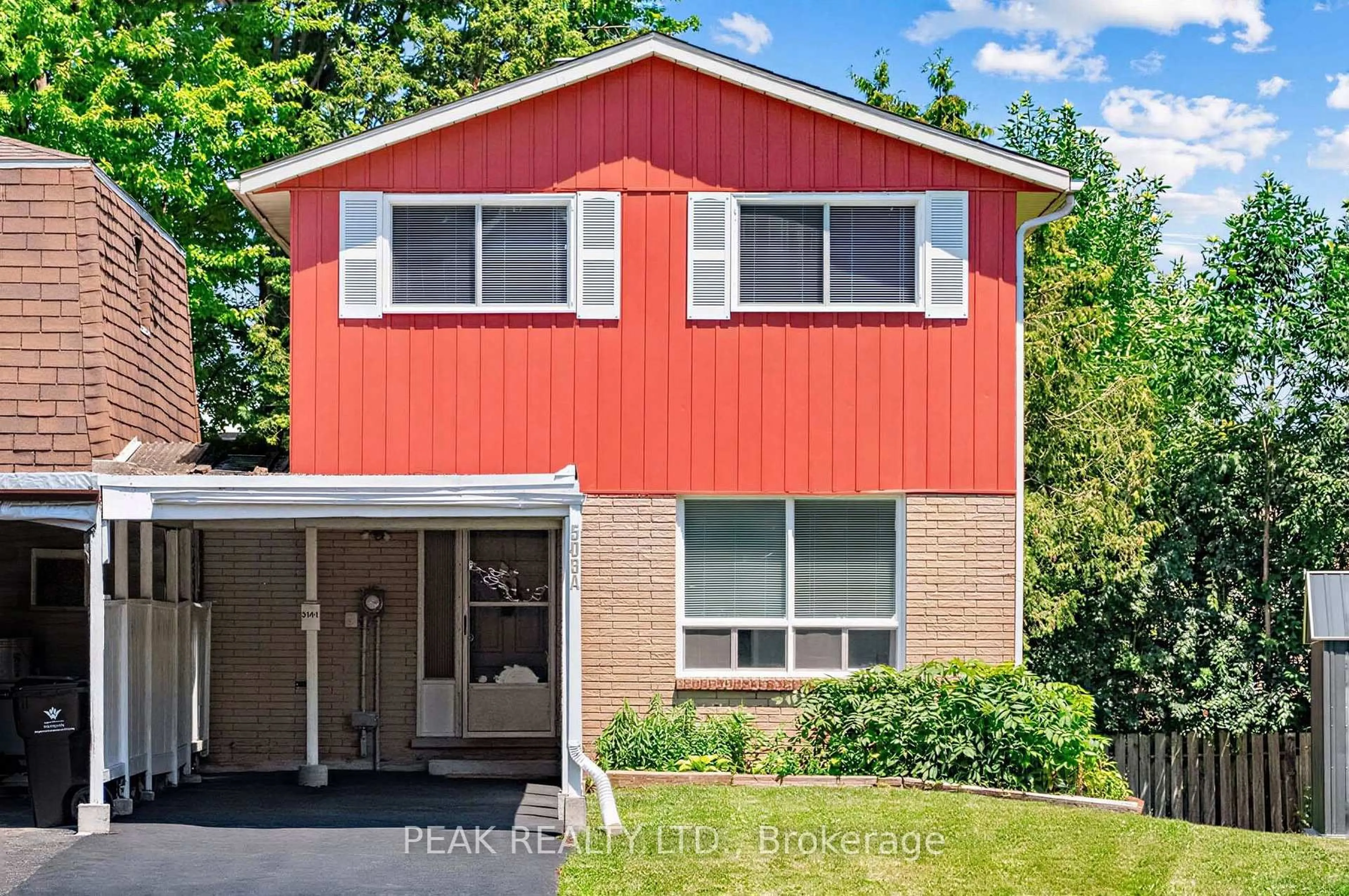 Home with brick exterior material, street for 506 Lonelm Crt #A, Waterloo Ontario N2L 5E1