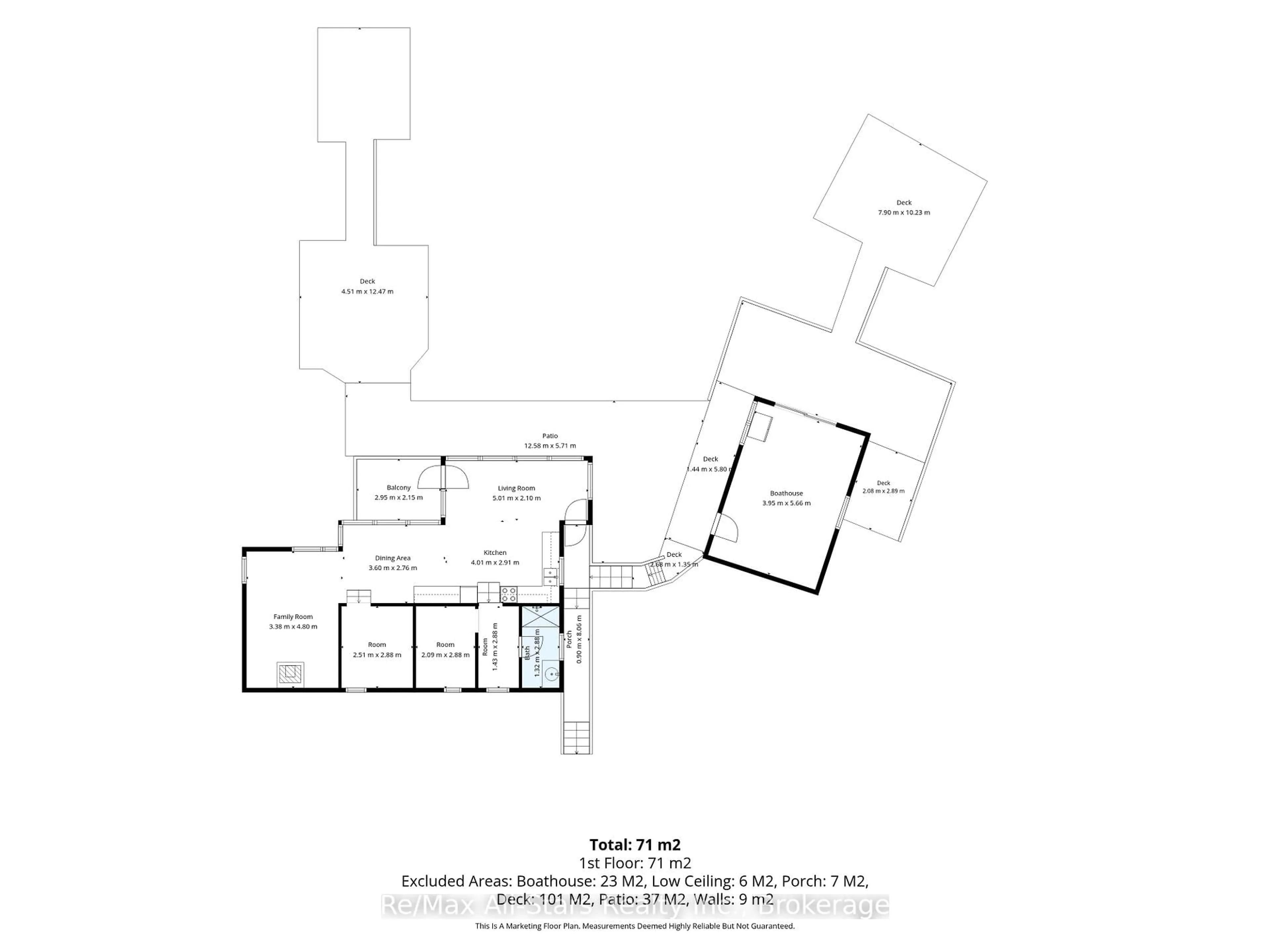 Floor plan for 55 Fire Route 393, Trent Lakes Ontario K0M 2A0