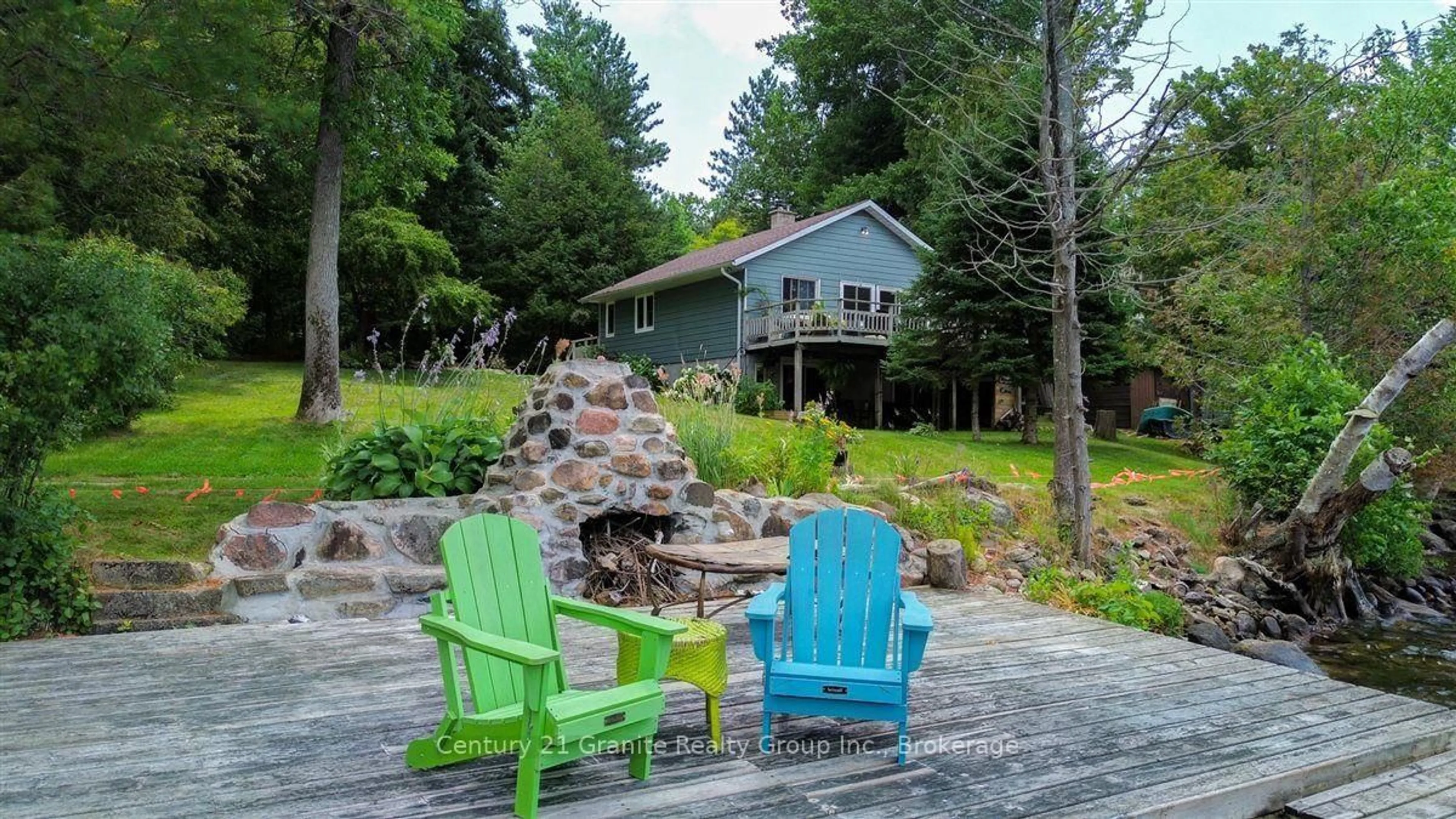 Patio, water/lake/river/ocean view for 27339 28 Highway, Bancroft Ontario K0L 1C0