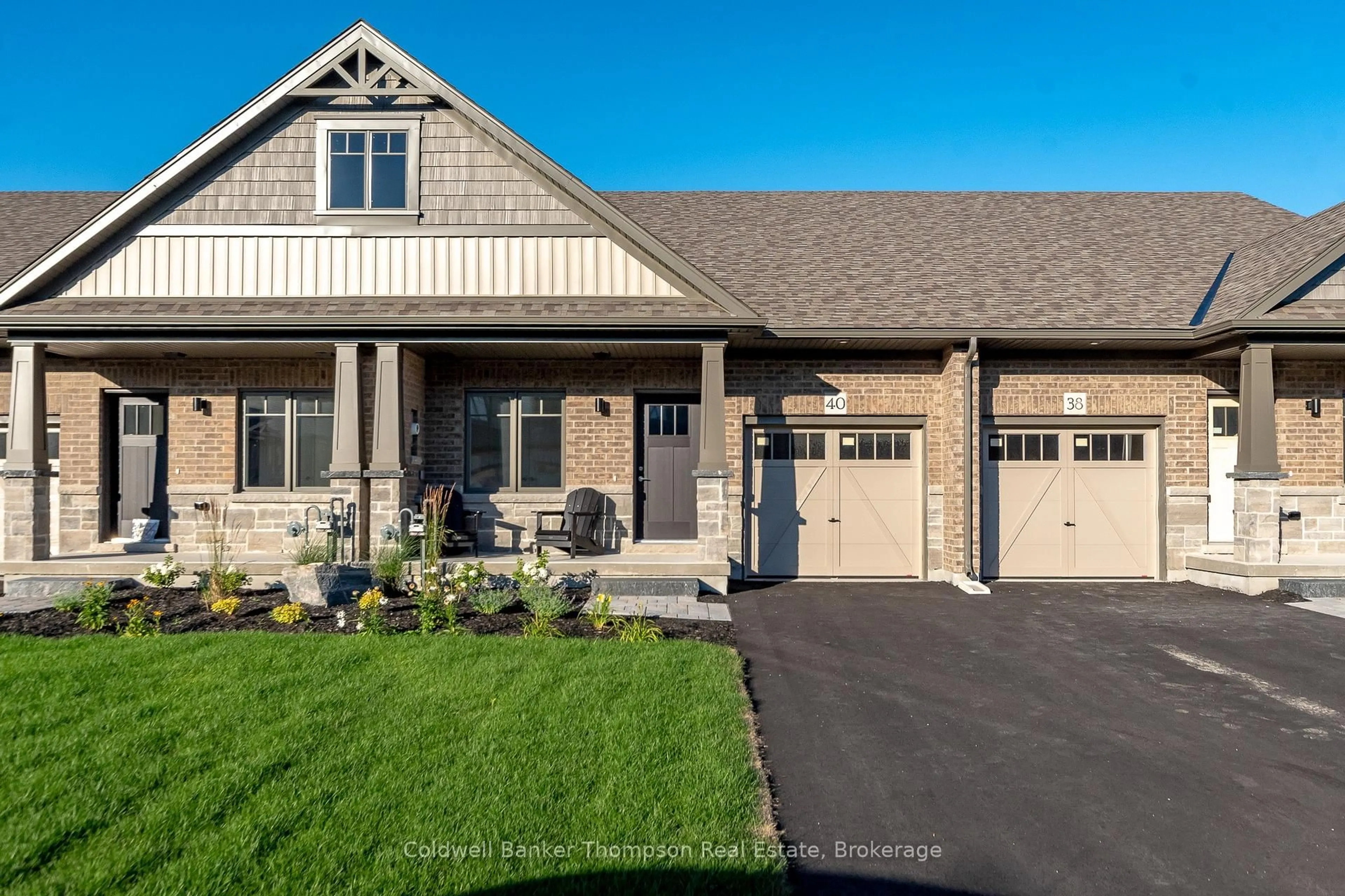 Home with brick exterior material, street for 40 Charles Morley Blvd, Huntsville Ontario P1H 0G5
