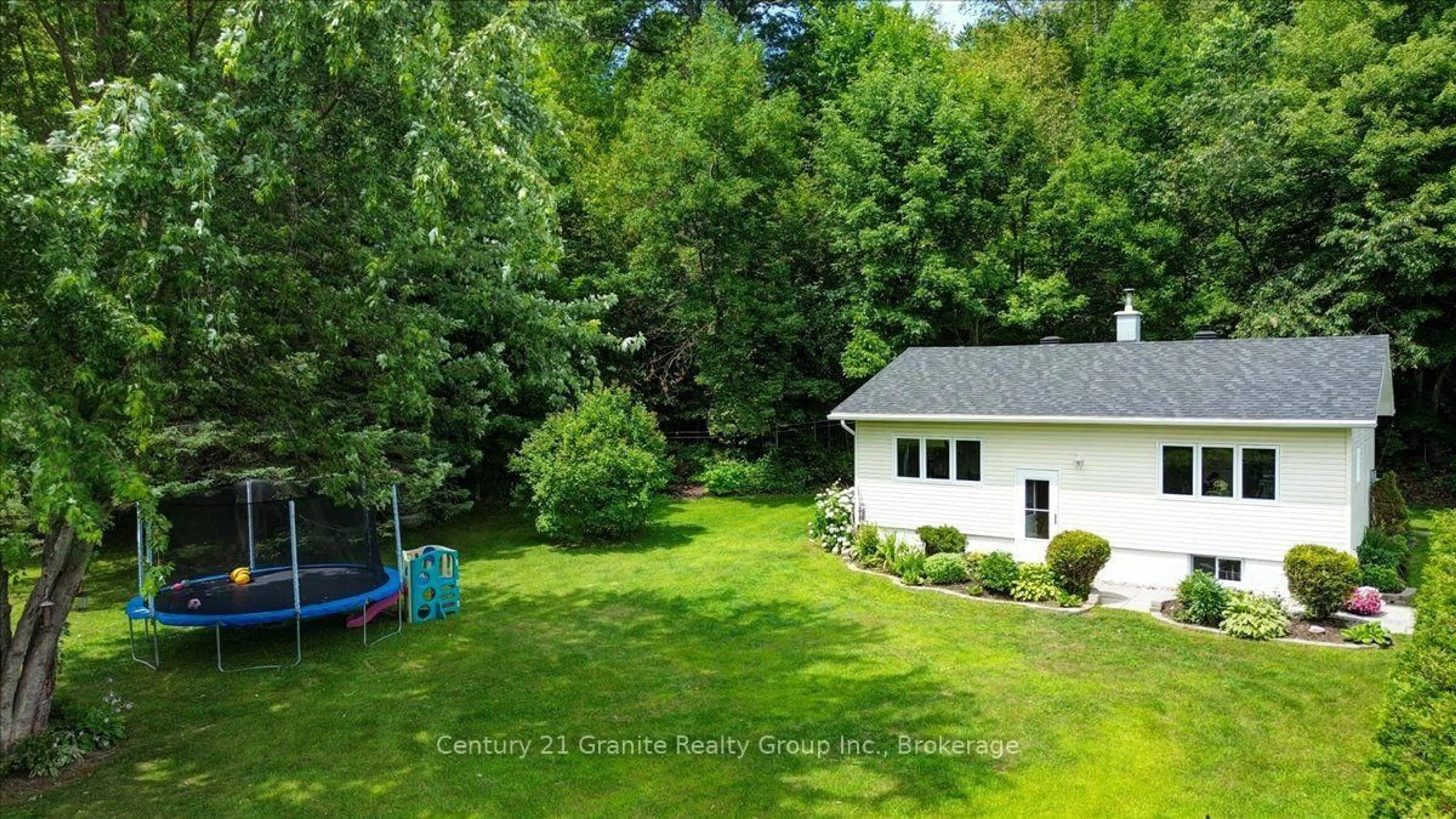 A pic from outside/outdoor area/front of a property/back of a property/a pic from drone, water/lake/river/ocean view for 205 Maxwell Settlement Rd, Bancroft Ontario K0L 1C0