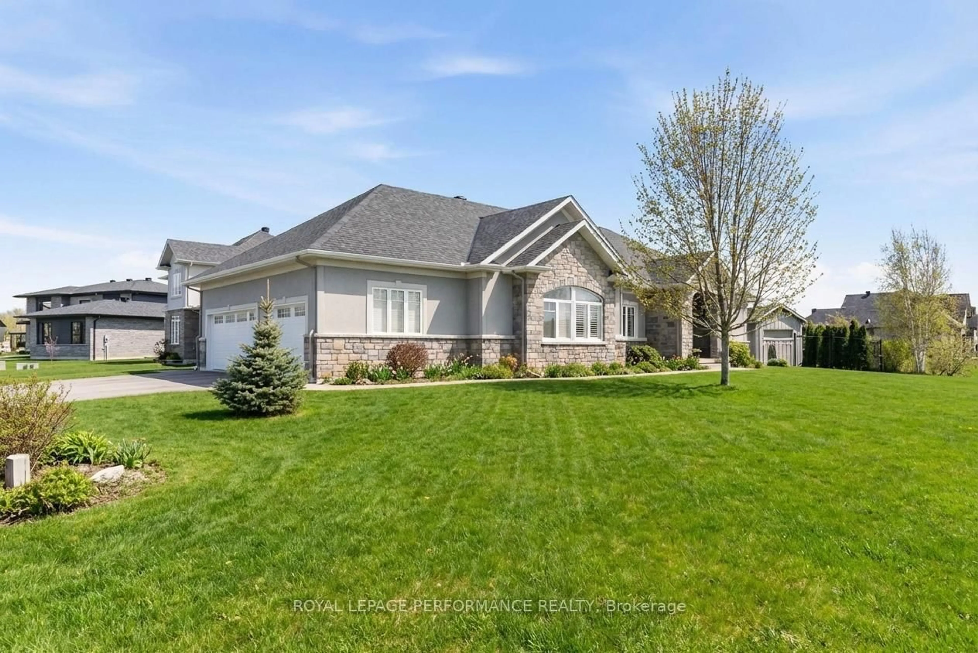 A pic from outside/outdoor area/front of a property/back of a property/a pic from drone, street for 18132 St. Laurent Blvd, South Glengarry Ontario K6H 0G7