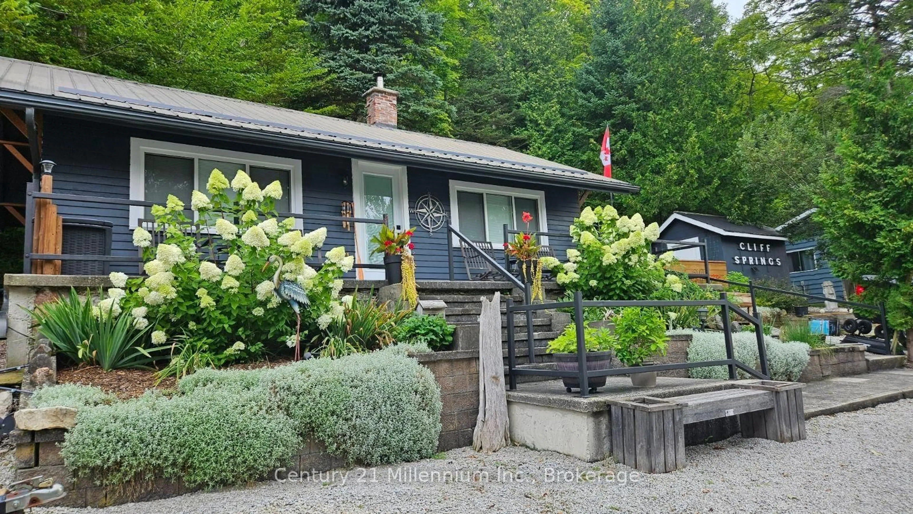Patio, street for 199 Mallory Beach Rd, South Bruce Peninsula Ontario N0H 2T0