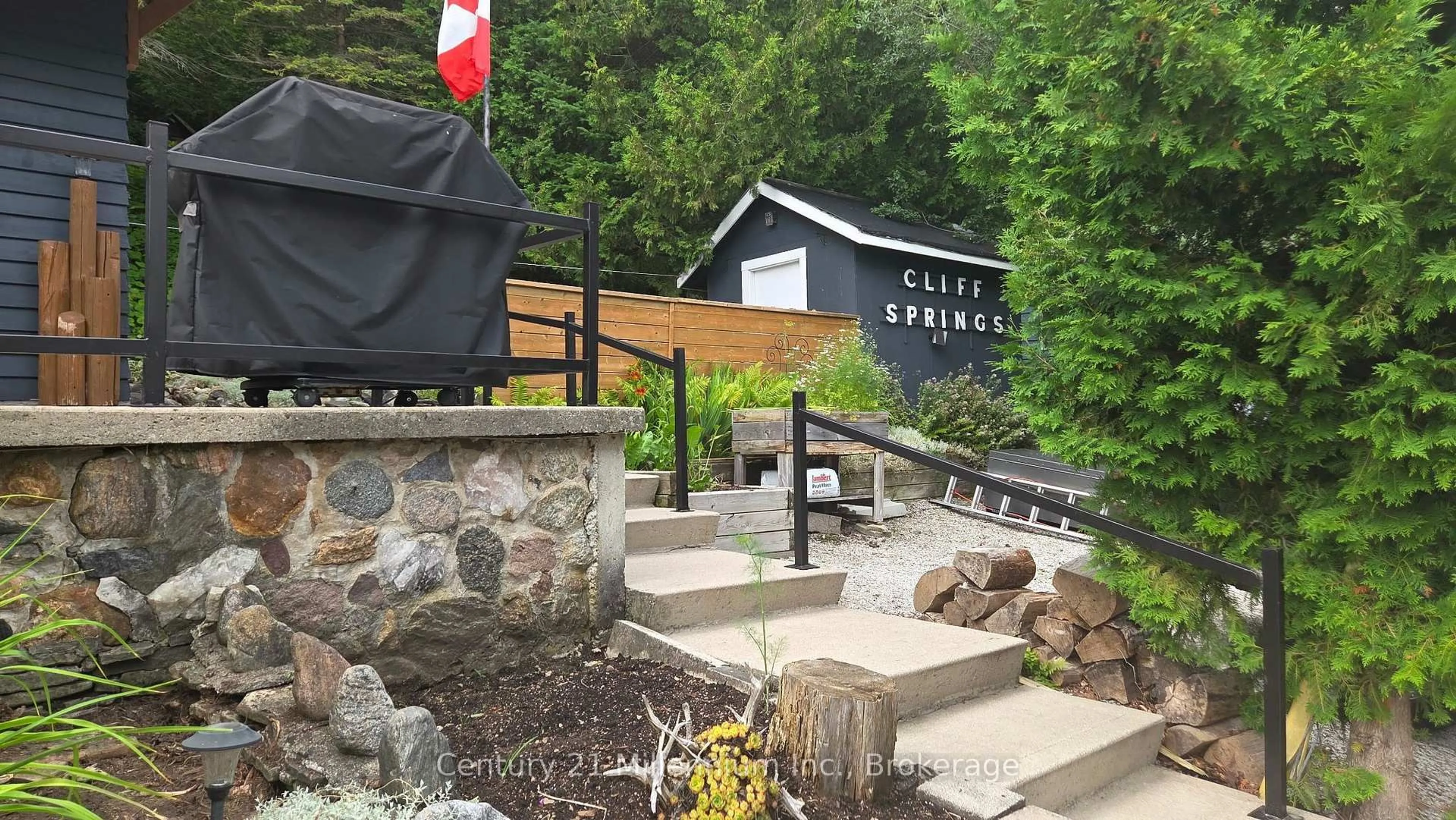 Patio, mountain view for 199 Mallory Beach Rd, South Bruce Peninsula Ontario N0H 2T0