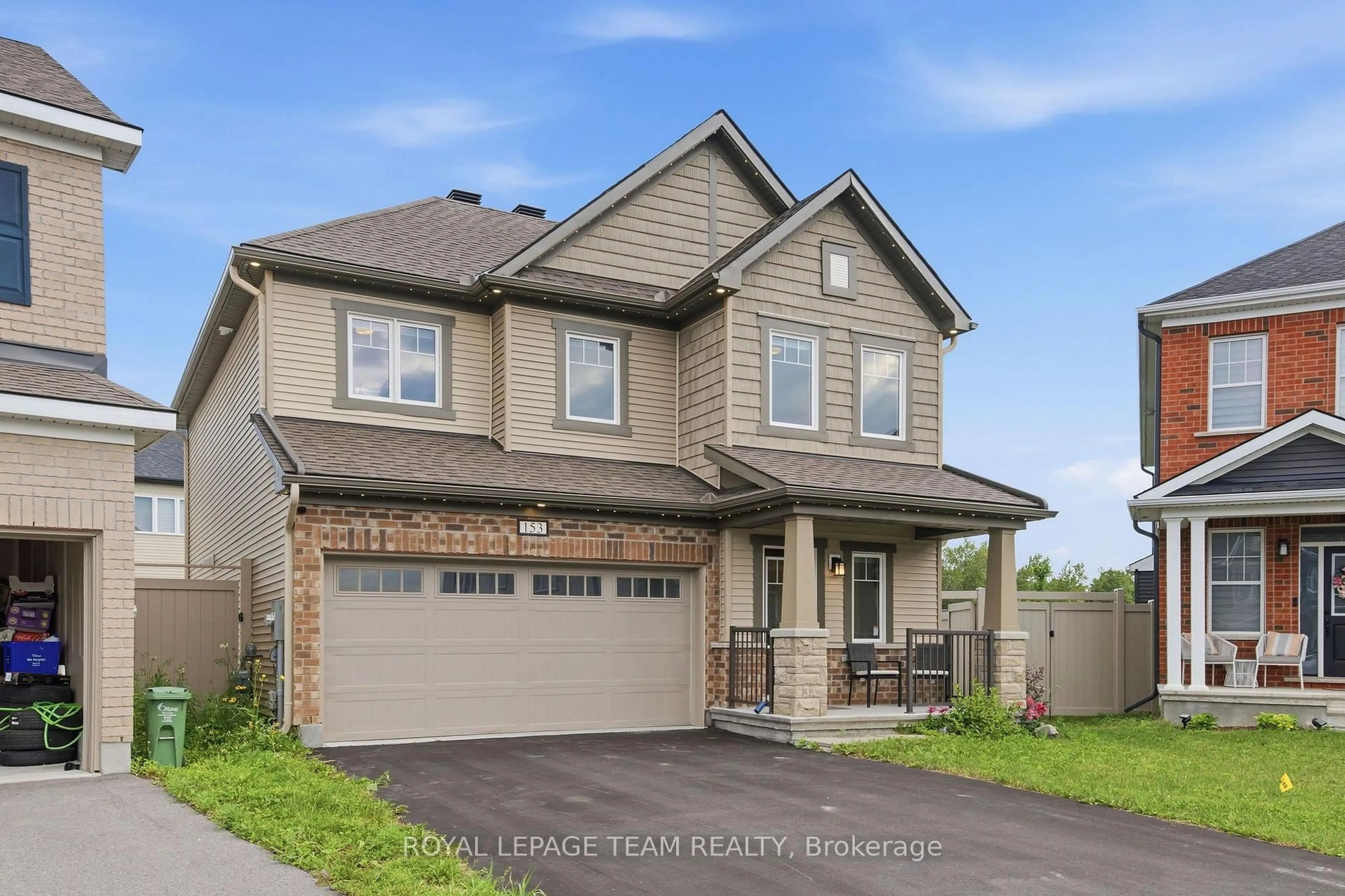 Home with brick exterior material, street for 153 Unity Pl, Ottawa Ontario K2S 2Y8