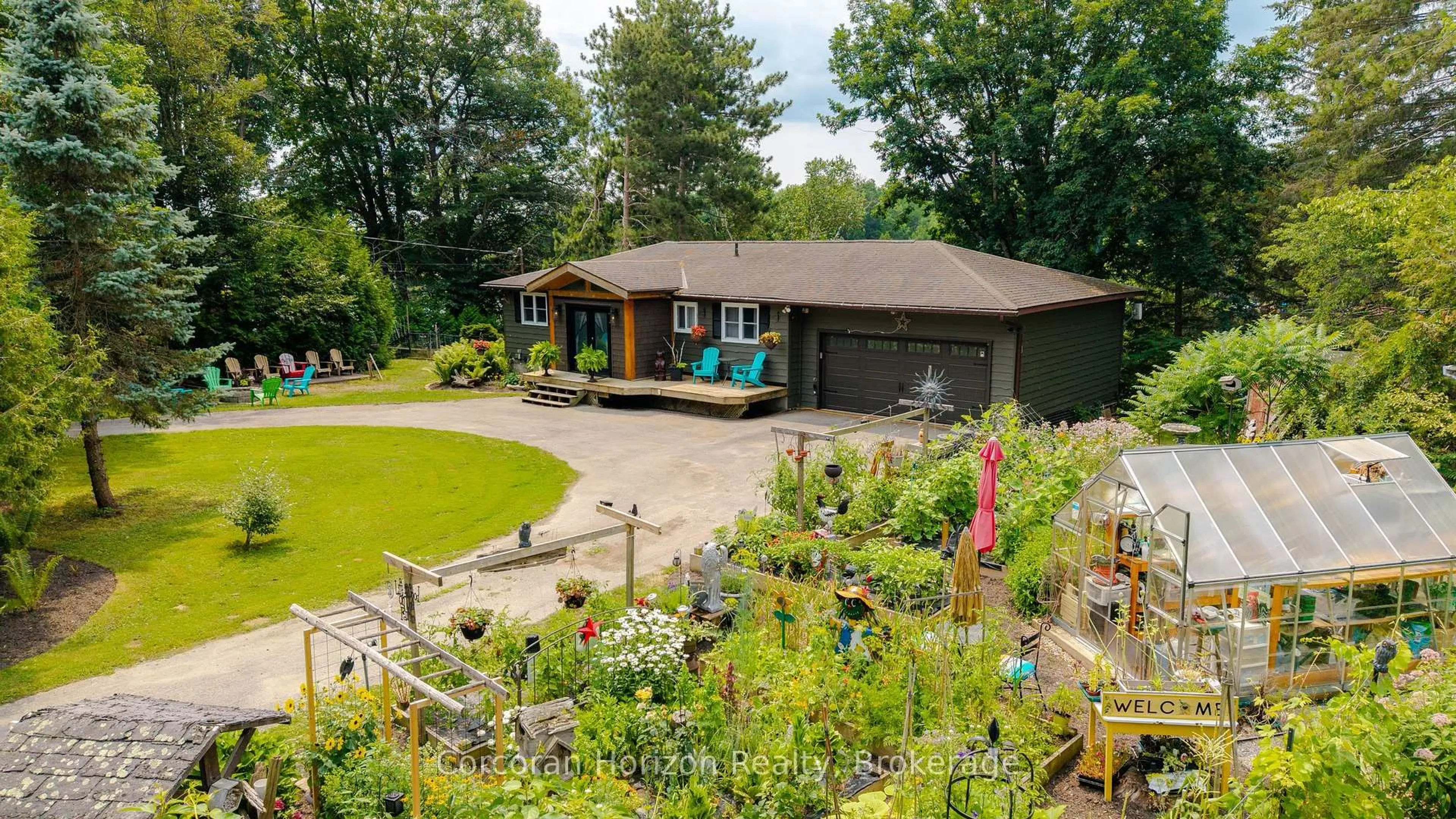 A pic from outside/outdoor area/front of a property/back of a property/a pic from drone, unknown for 188 Lodge Rd, Georgian Bay Ontario L0K 1S0