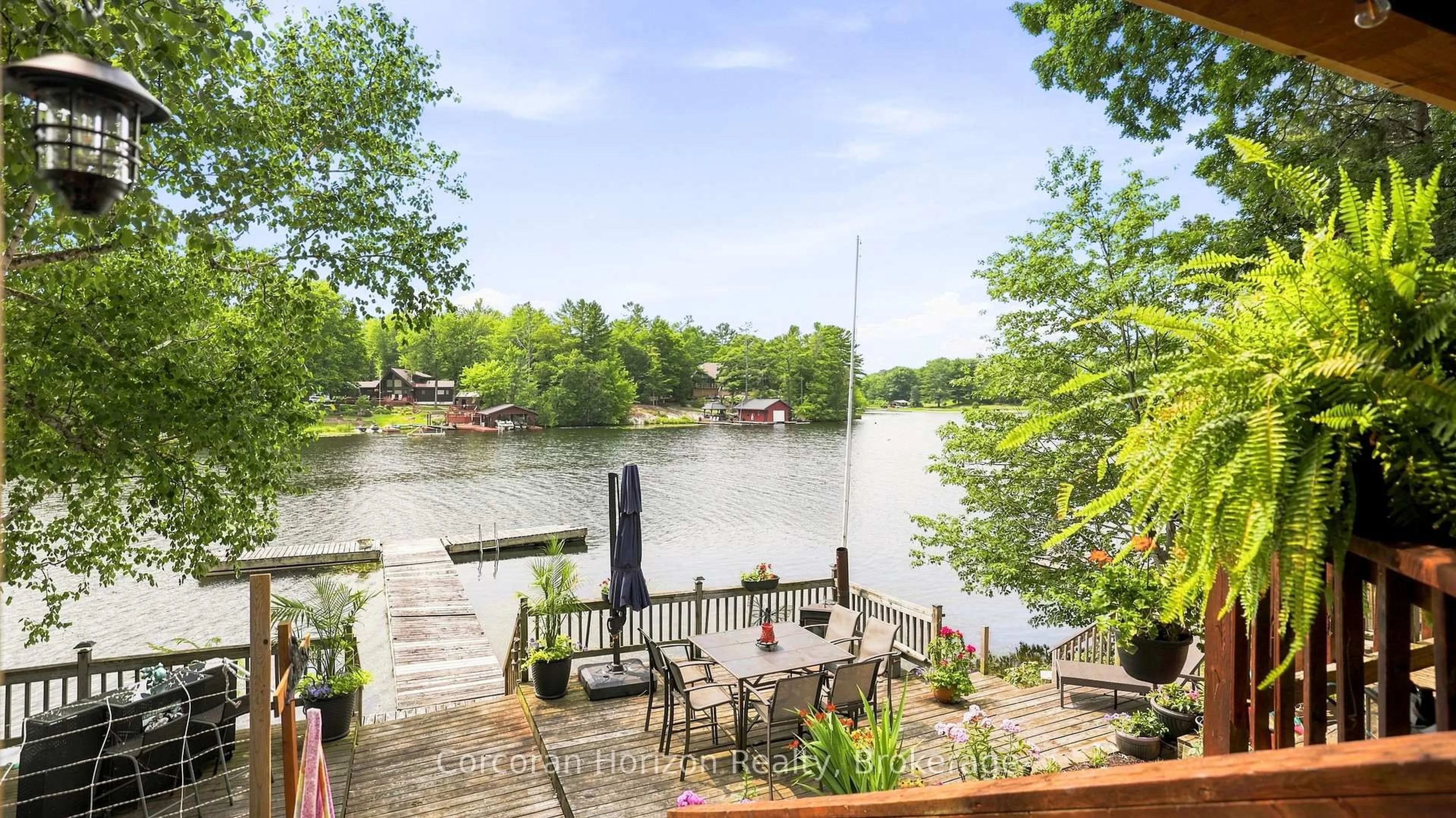 Patio, water/lake/river/ocean view for 188 Lodge Rd, Georgian Bay Ontario L0K 1S0