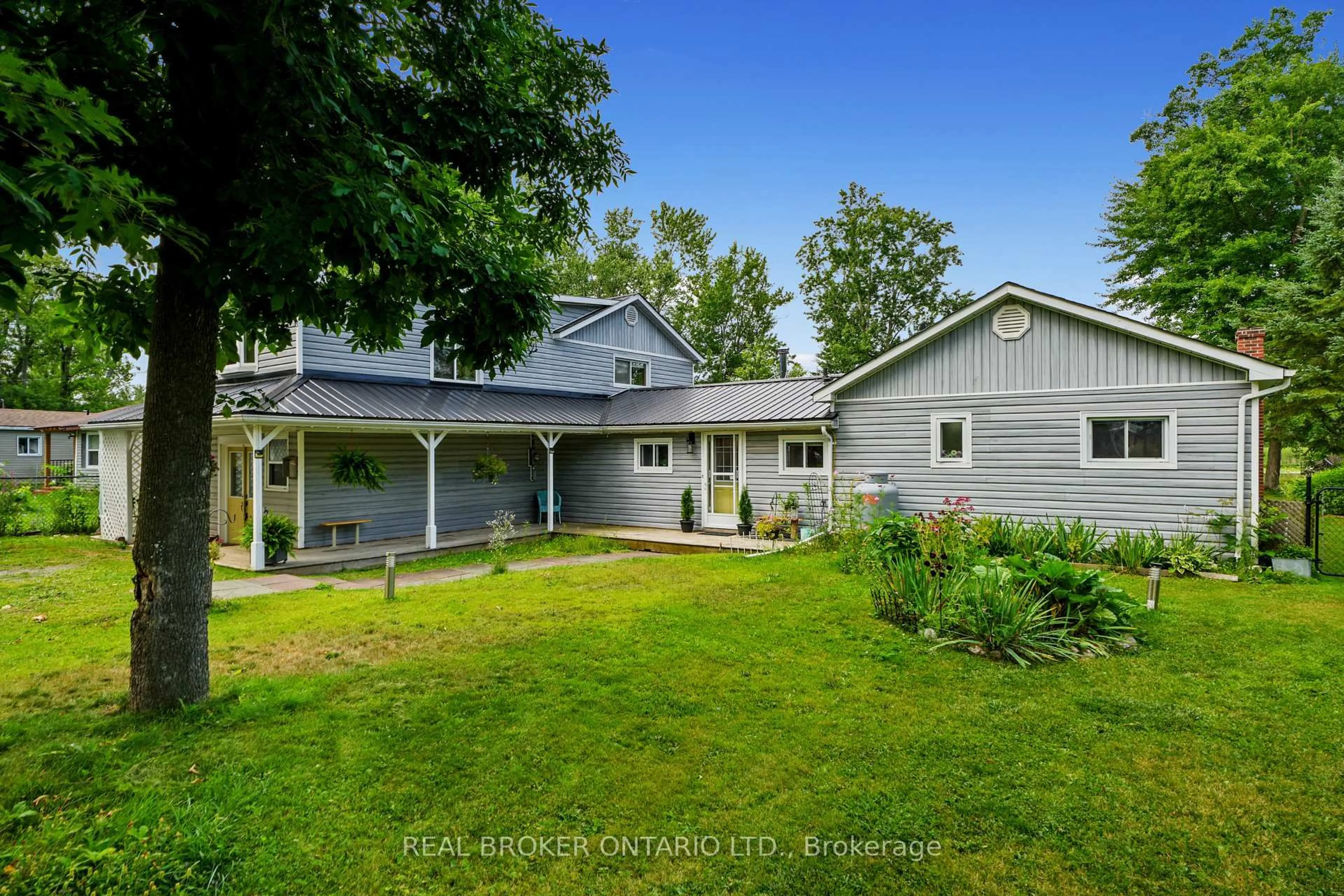 A pic from outside/outdoor area/front of a property/back of a property/a pic from drone, unknown for 233 River Rd, Trent Hills Ontario K0L 1L0