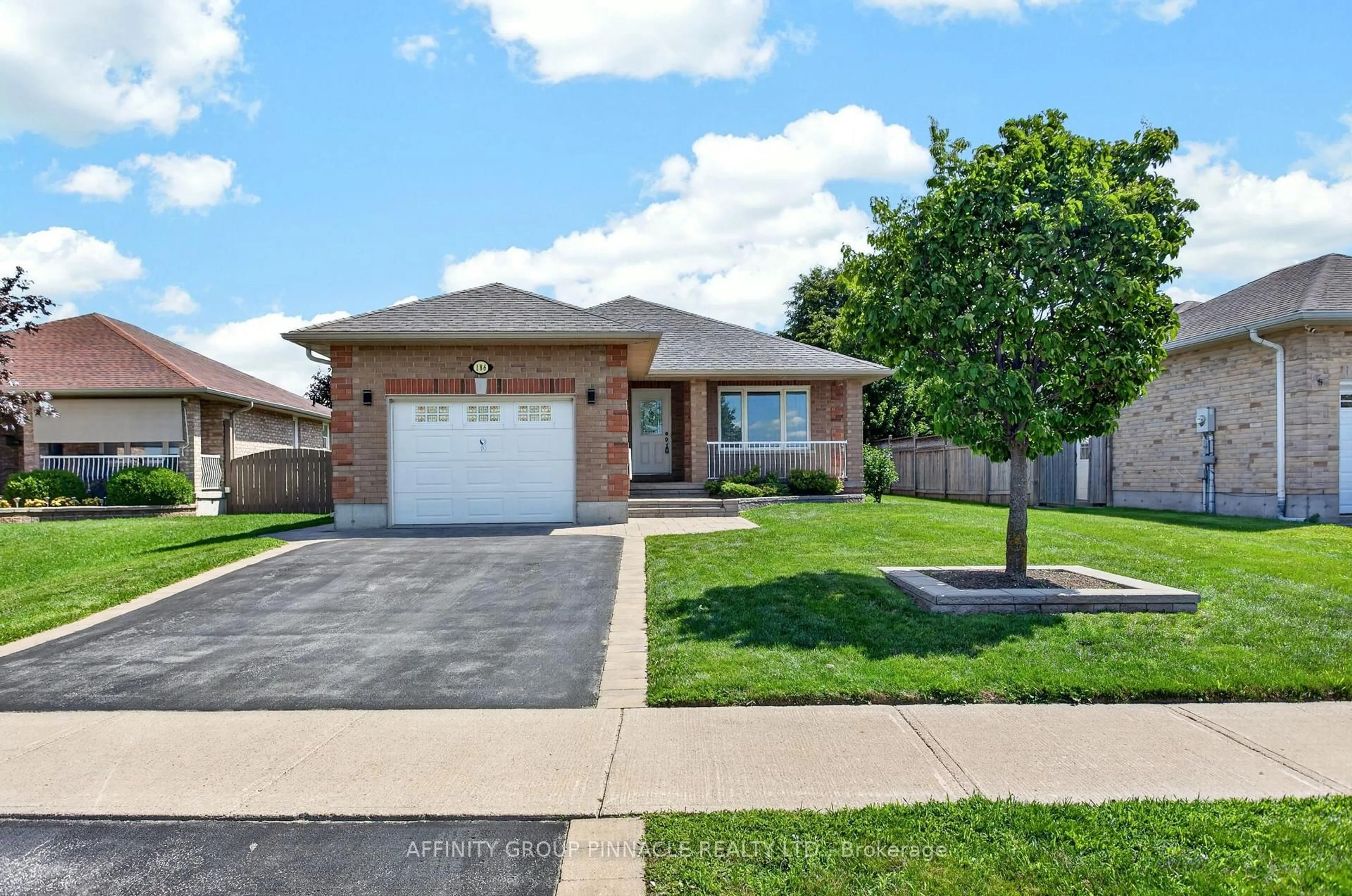 Home with brick exterior material, street for 186 Mclaughlin Rd, Kawartha Lakes Ontario K9V 6L8