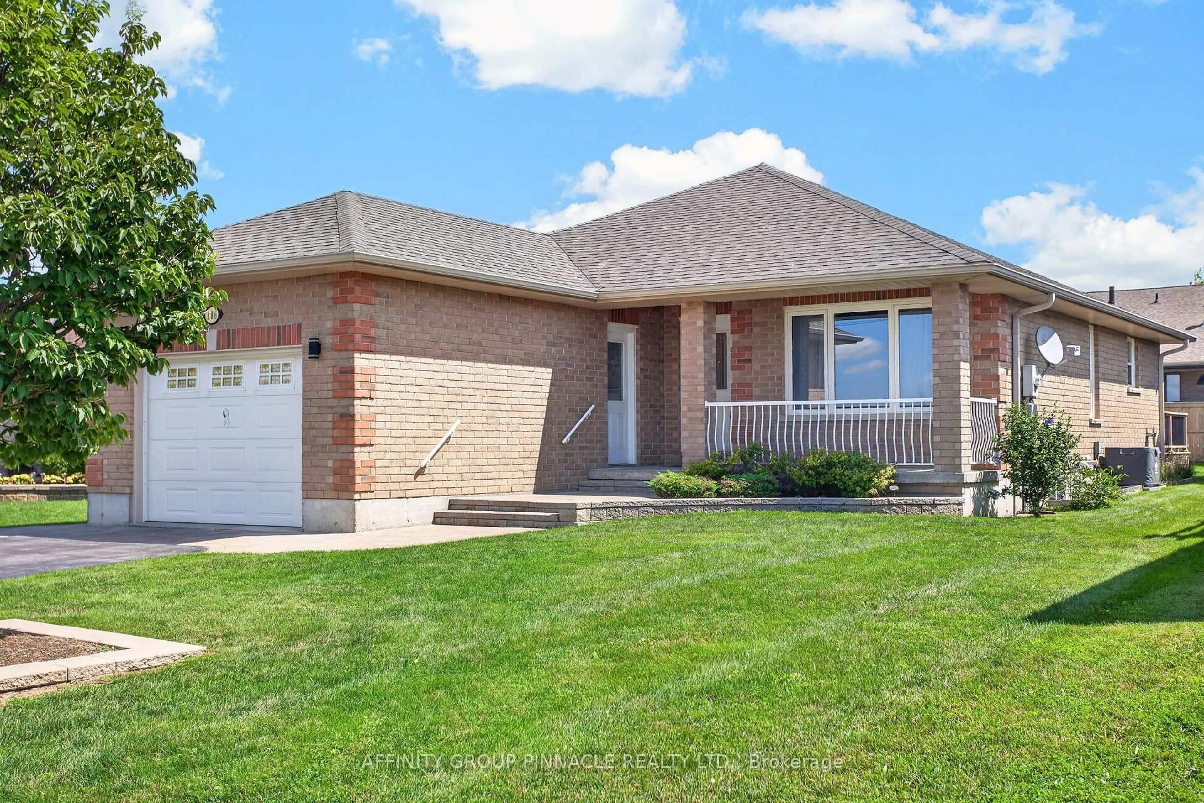 Home with brick exterior material, street for 186 Mclaughlin Rd, Kawartha Lakes Ontario K9V 6L8