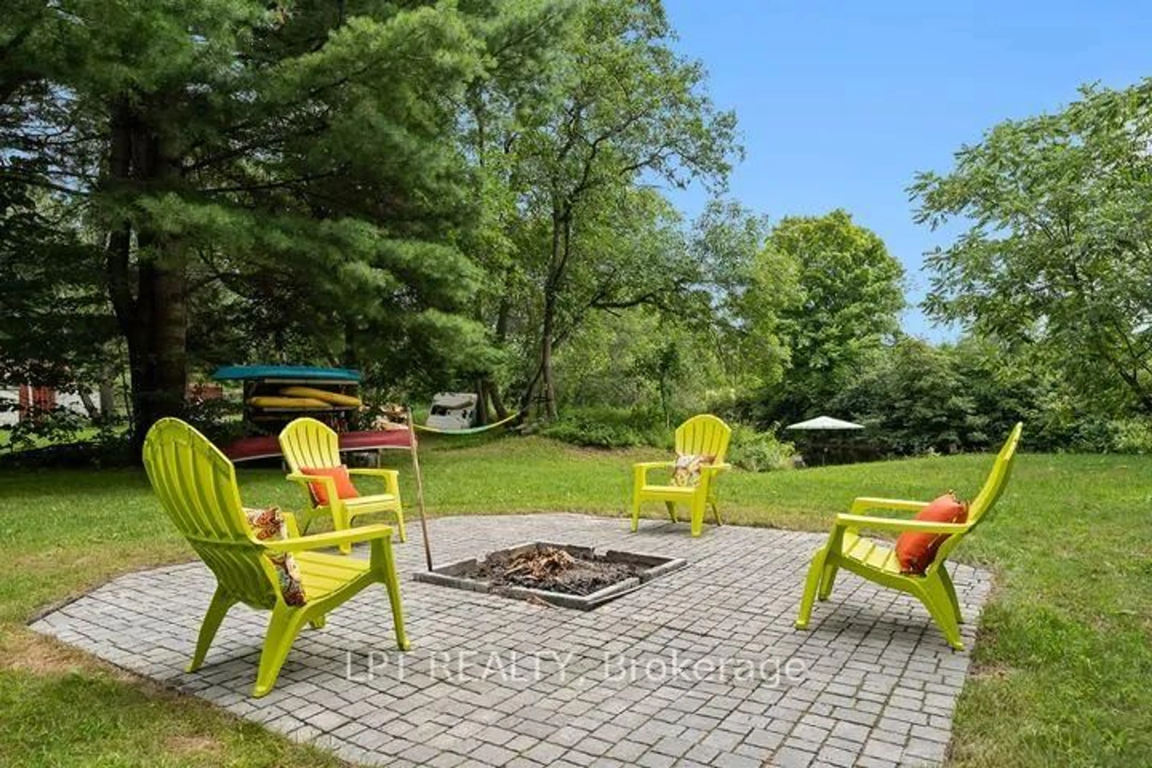 Patio, water/lake/river/ocean view for 23 Basswood Dr, Kawartha Lakes Ontario K0M 1C0