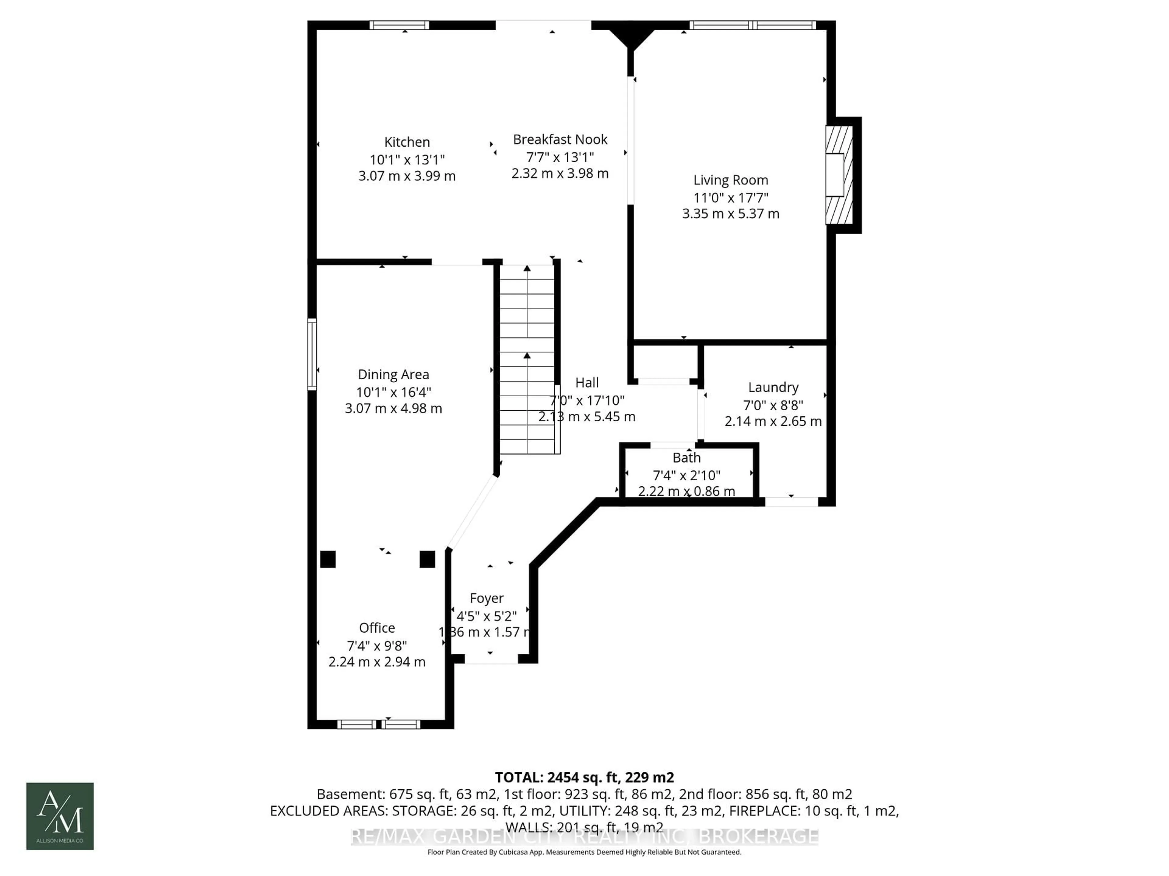 Floor plan for 734 Brigadoon Dr, Hamilton Ontario L9C 7S2