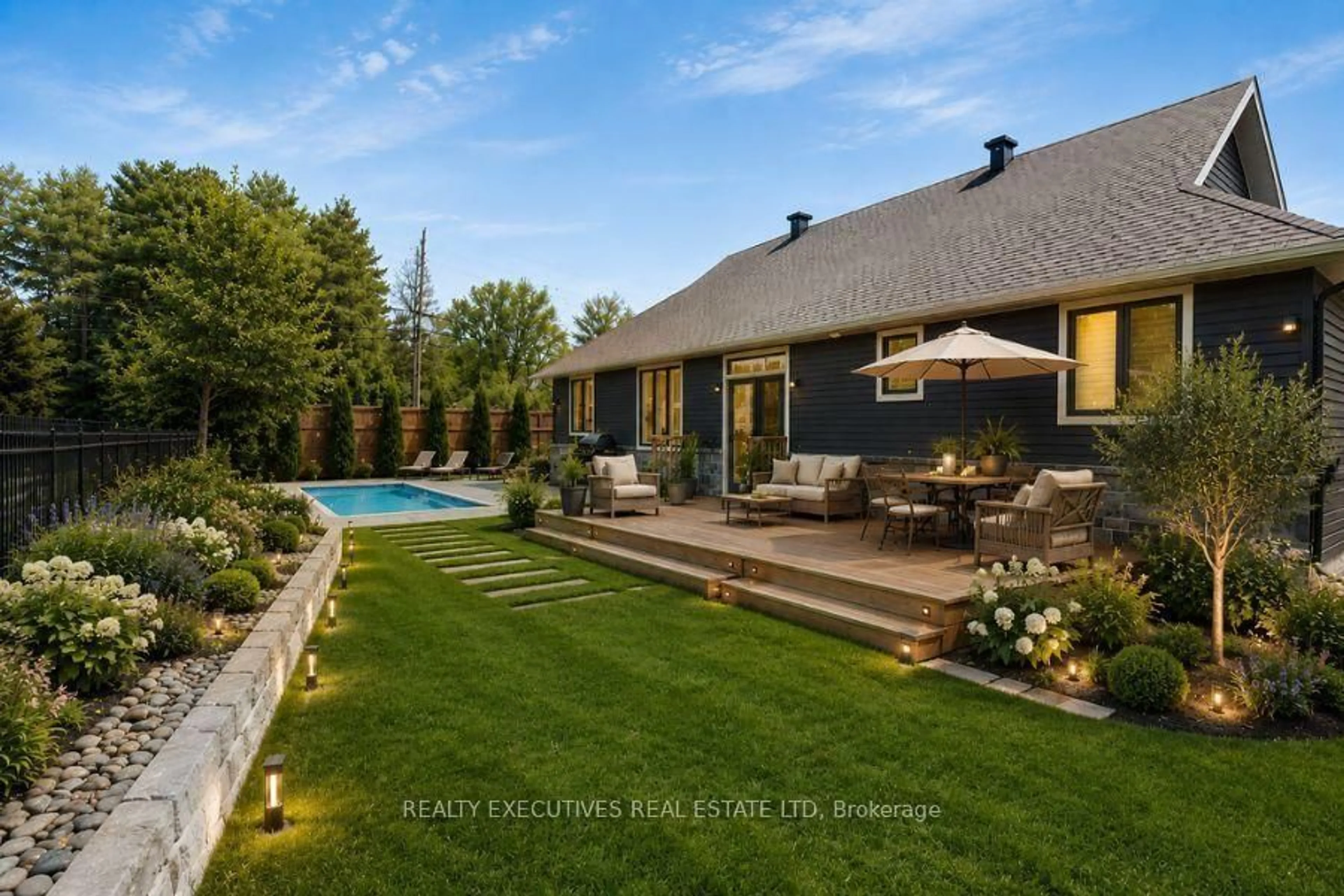 Patio, water/lake/river/ocean view for 90 Magnolia Way, North Grenville Ontario K0G 1J0