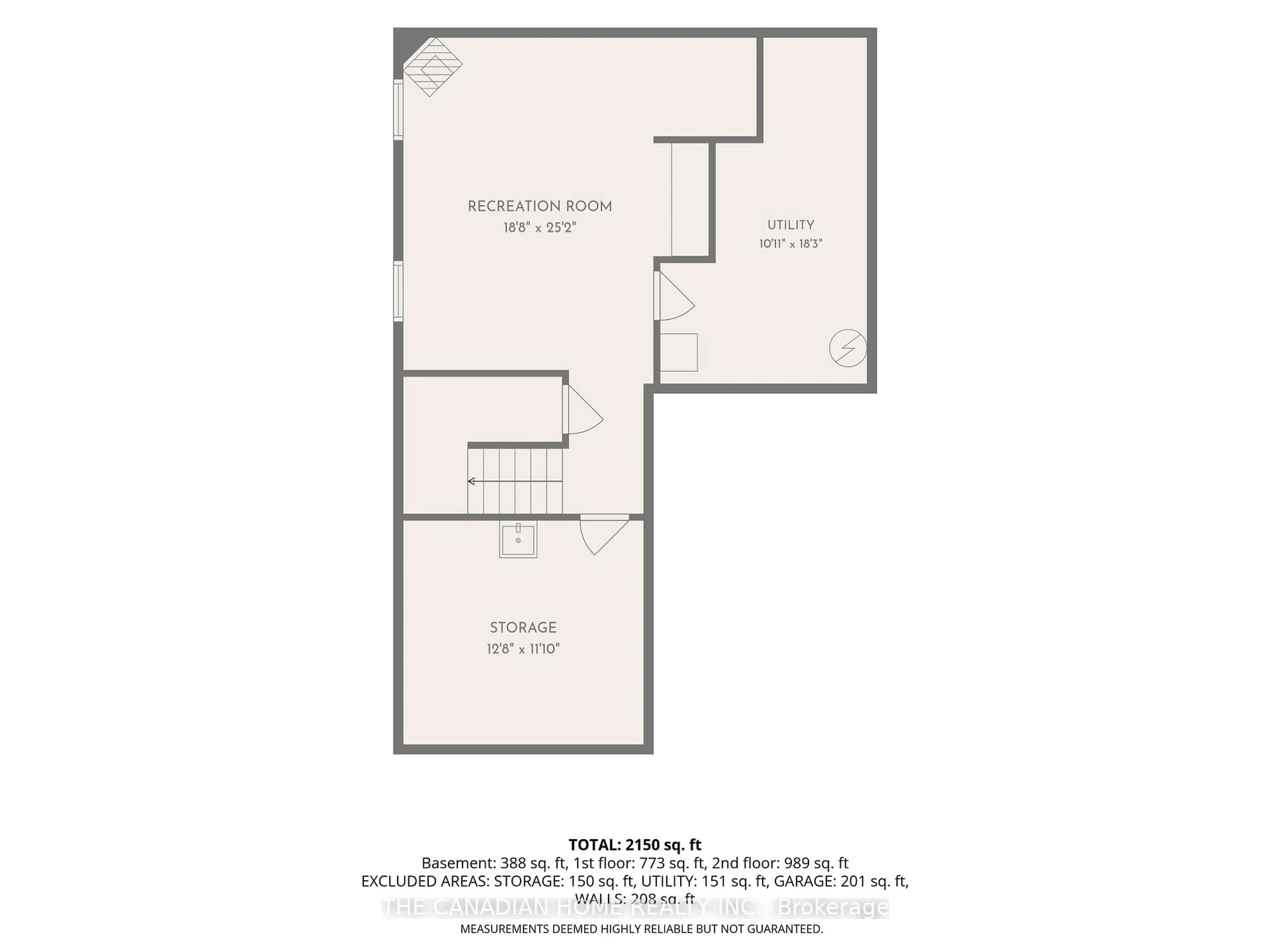 Floor plan for 219 PICTON St, Goderich Ontario N7A 1K1