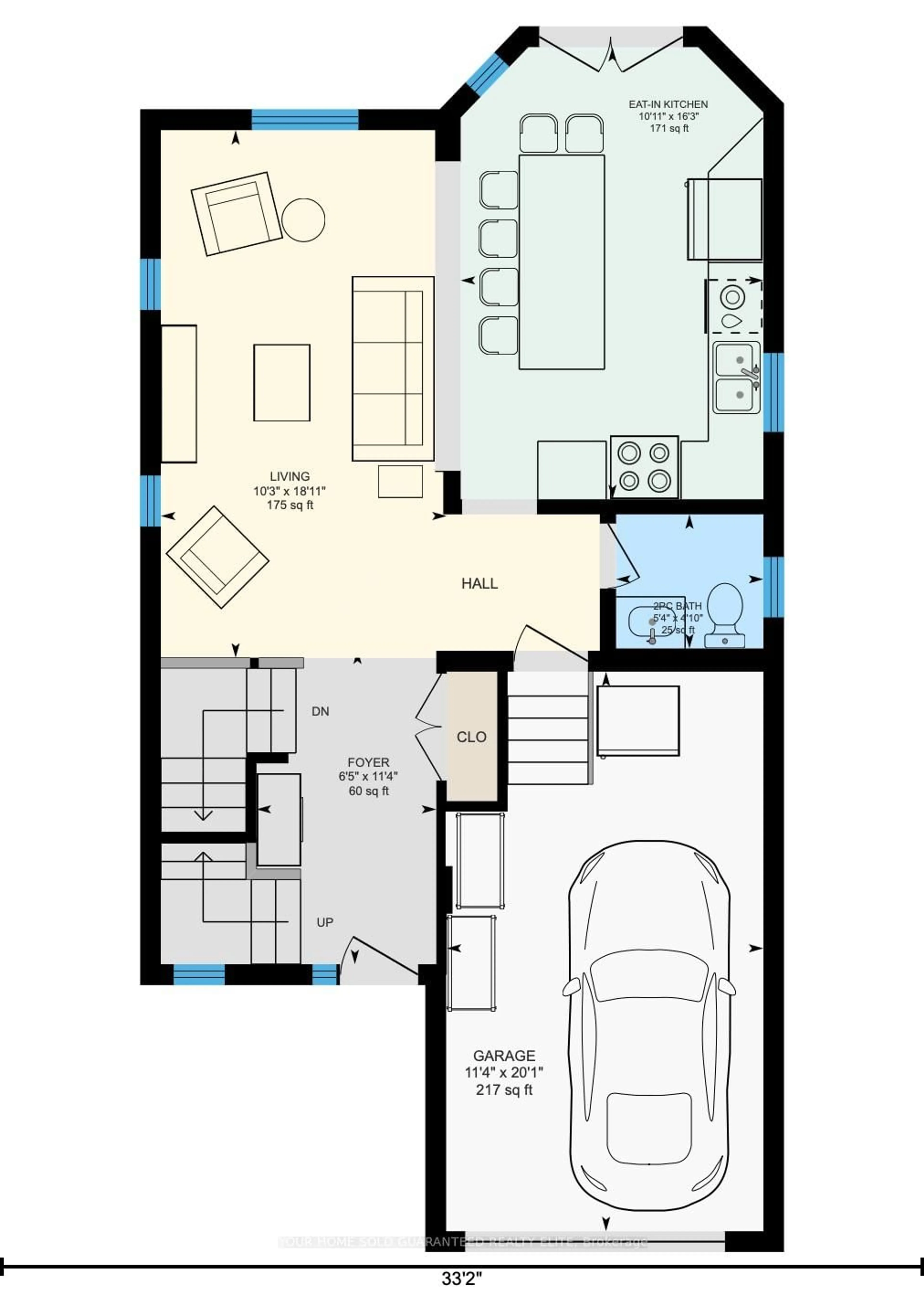 Floor plan for 104 Udell Way, Grimsby Ontario L3M 5N4