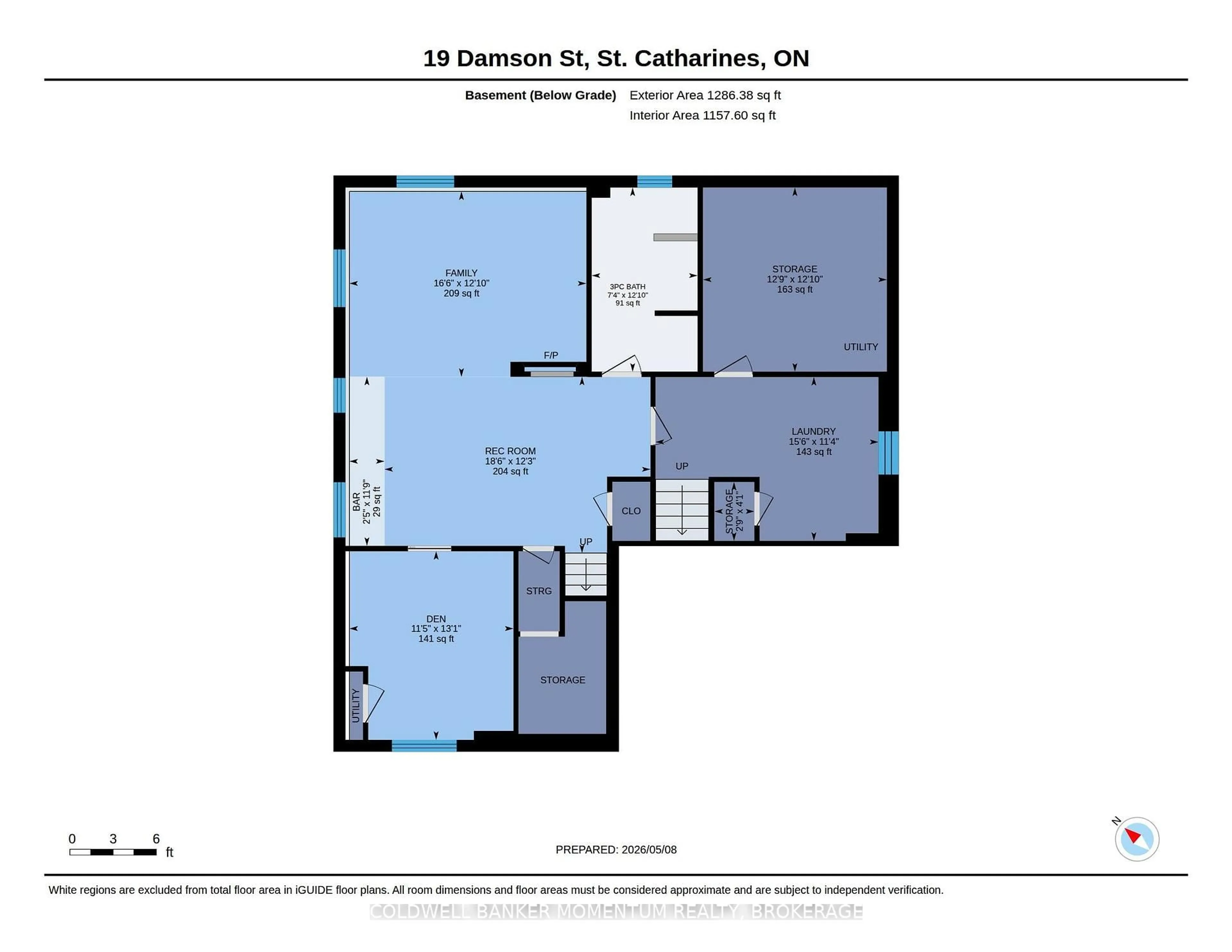 Floor plan for 19 Damson St, St. Catharines Ontario L2S 4B2
