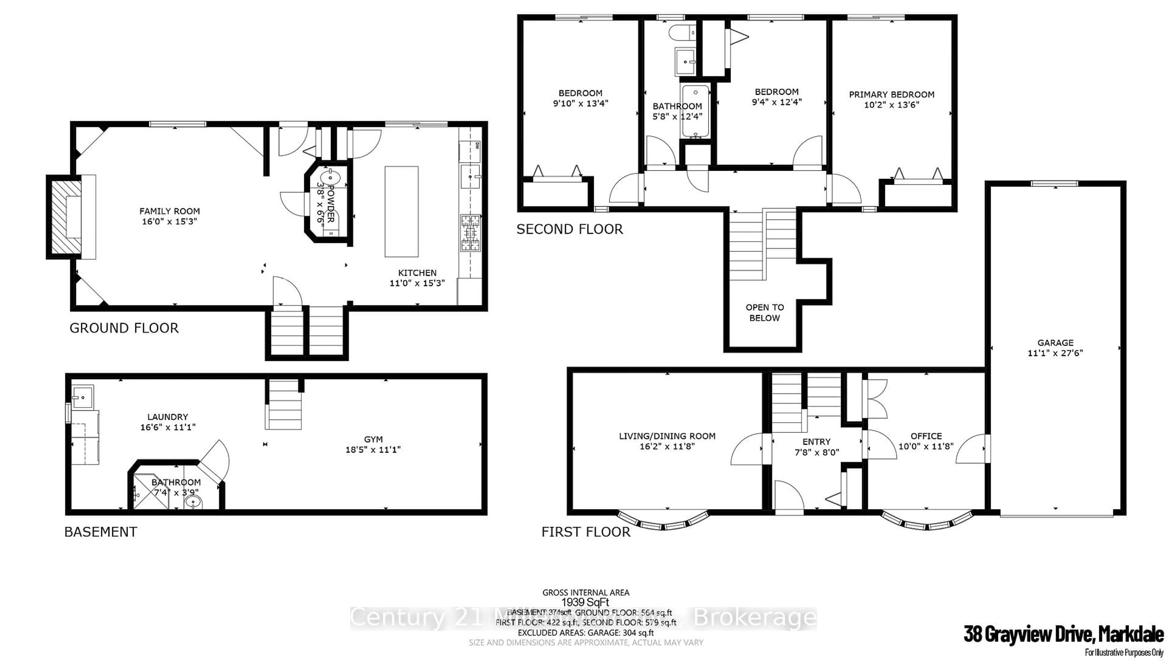 Floor plan for 38 Grayview Dr, Grey Highlands Ontario N0C 1H0