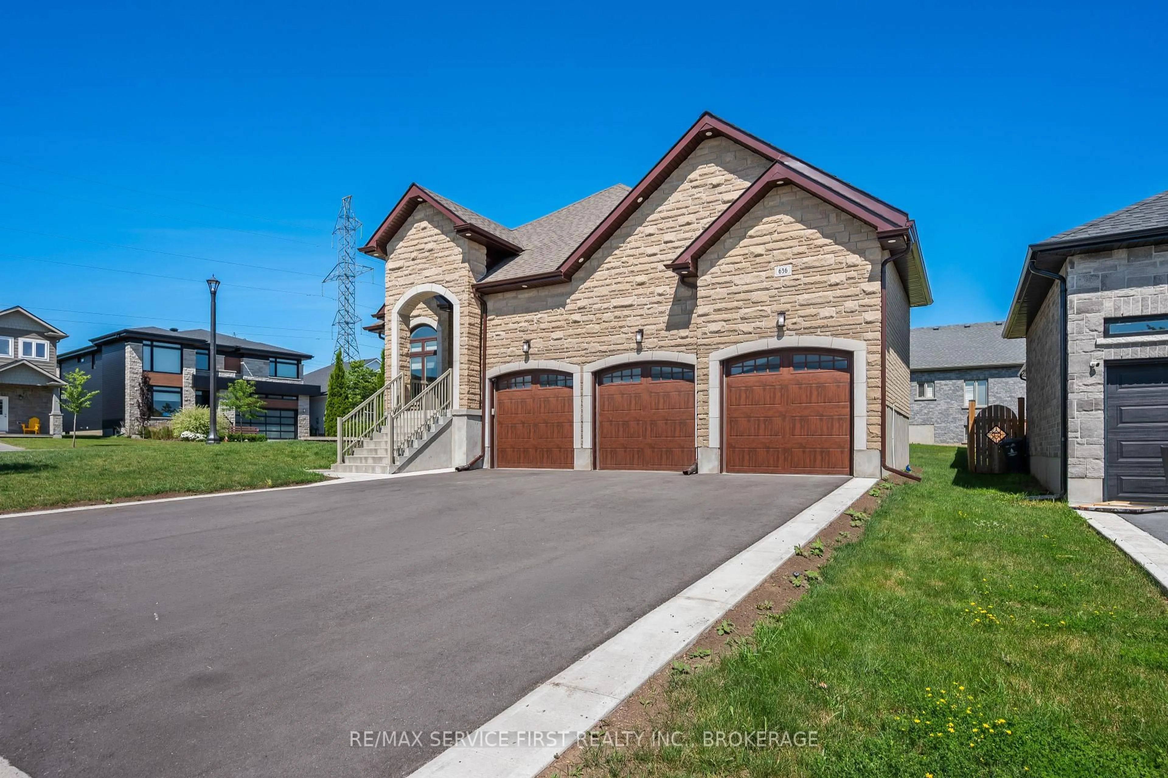 Home with brick exterior material, street for 636 Mandara Dr, Kingston Ontario K7P 0N5