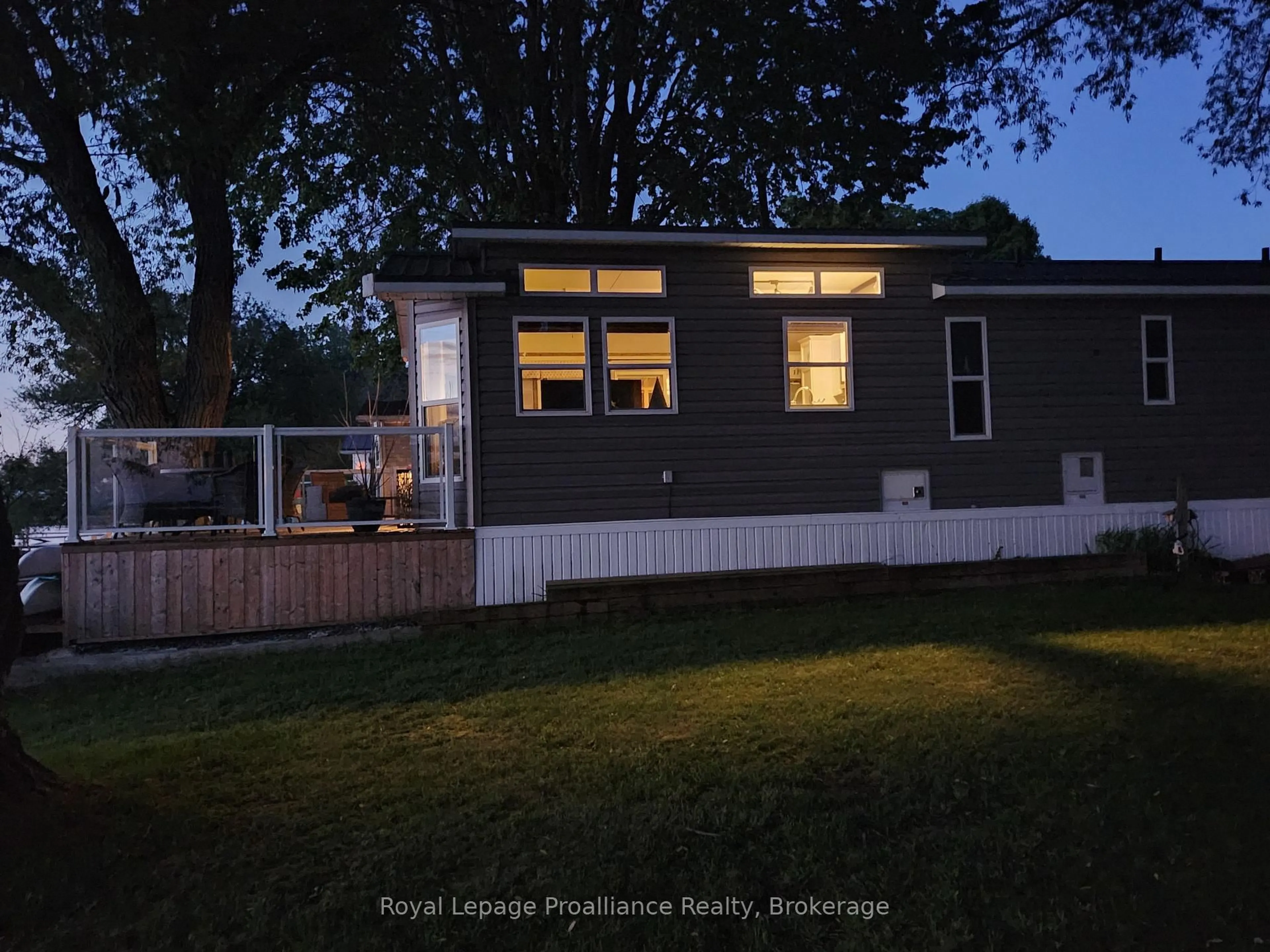 A pic from outside/outdoor area/front of a property/back of a property/a pic from drone, street for 1024 County Road 12 #127, Prince Edward County Ontario K0K 2T0
