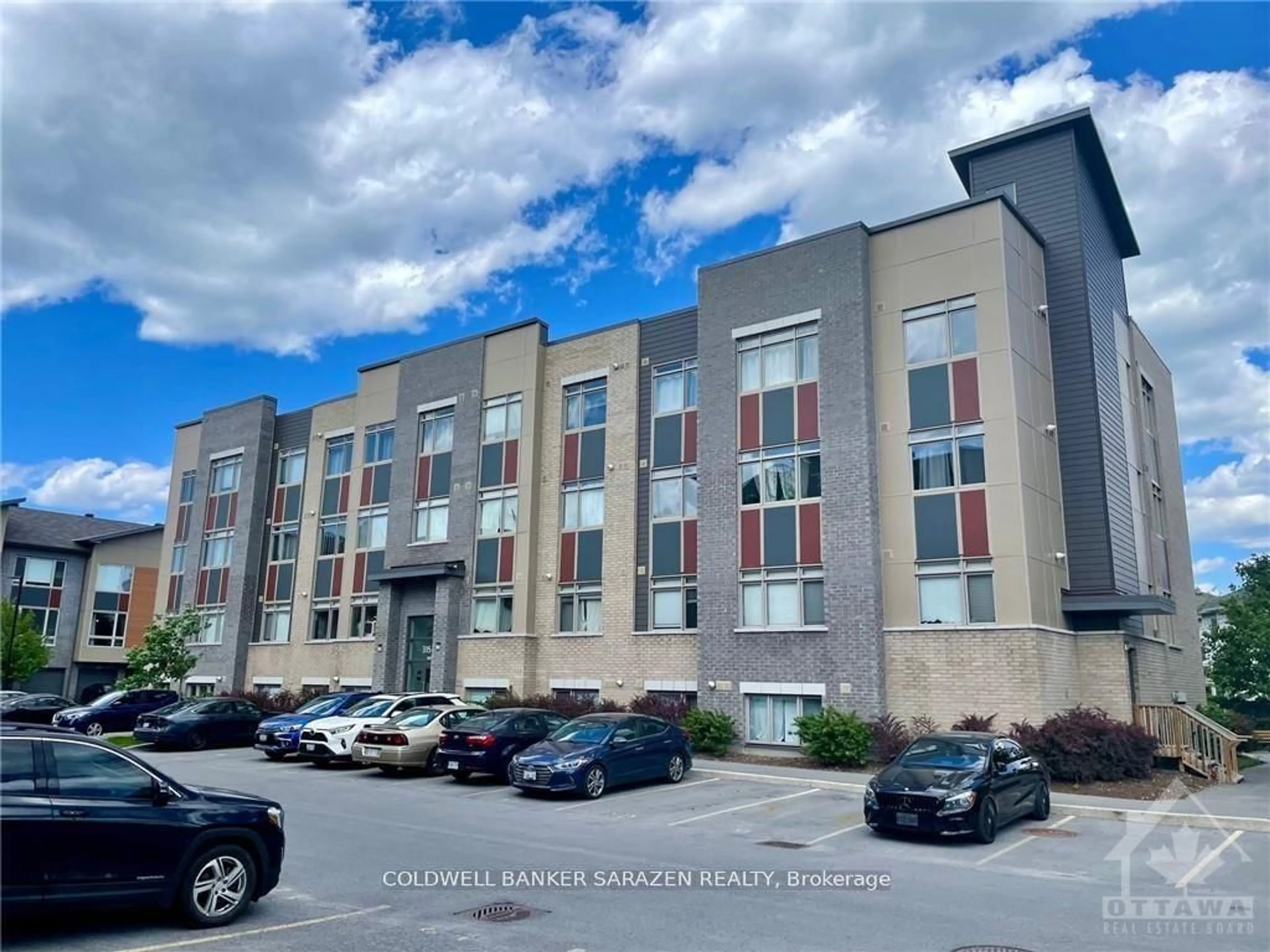 A pic from outside/outdoor area/front of a property/back of a property/a pic from drone, building for 315 Terravita #107, Ottawa Ontario K1V 8Y9