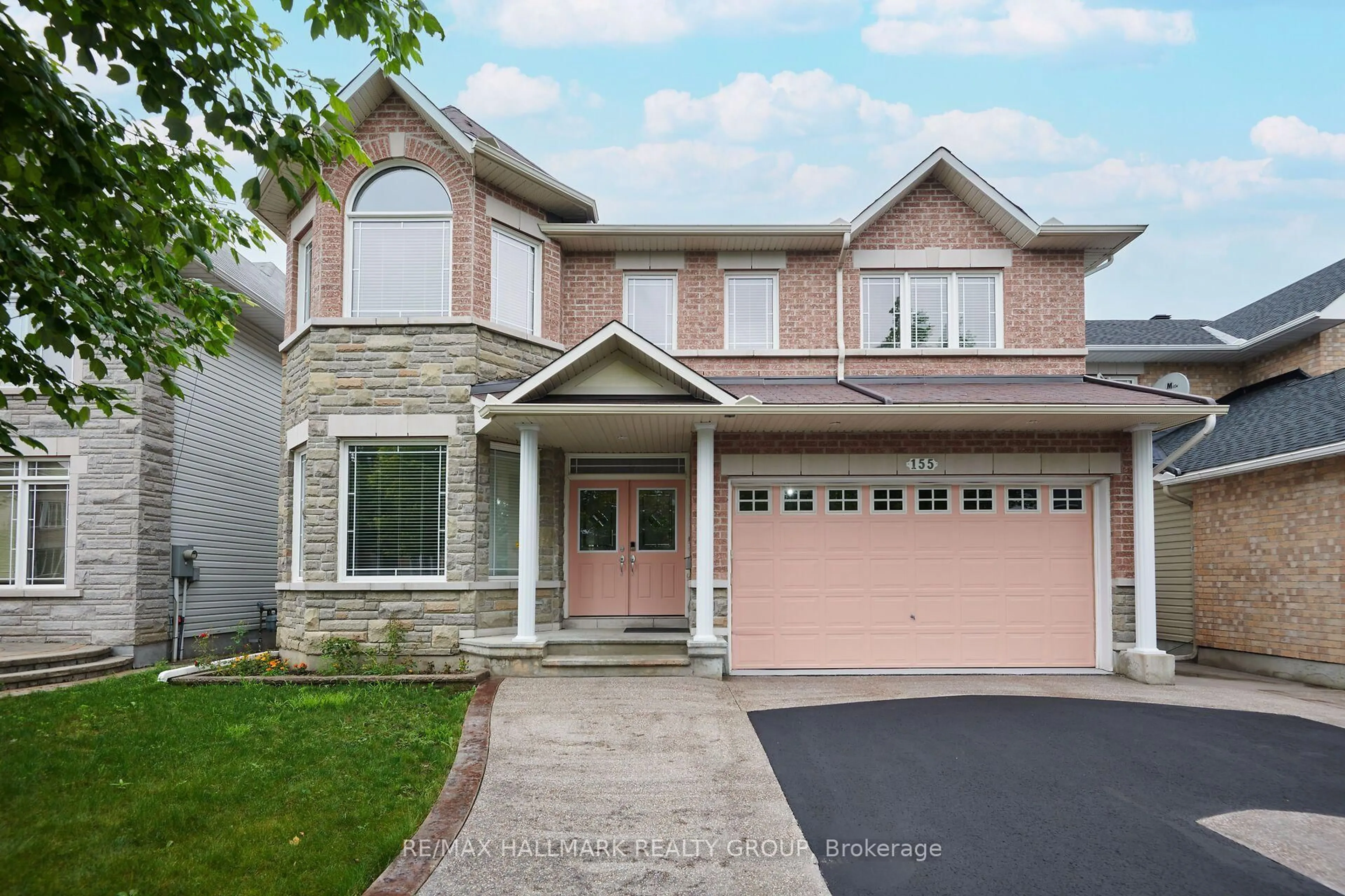 Home with brick exterior material, street for 155 Whernside Terr, Kanata Ontario K2W 0C6