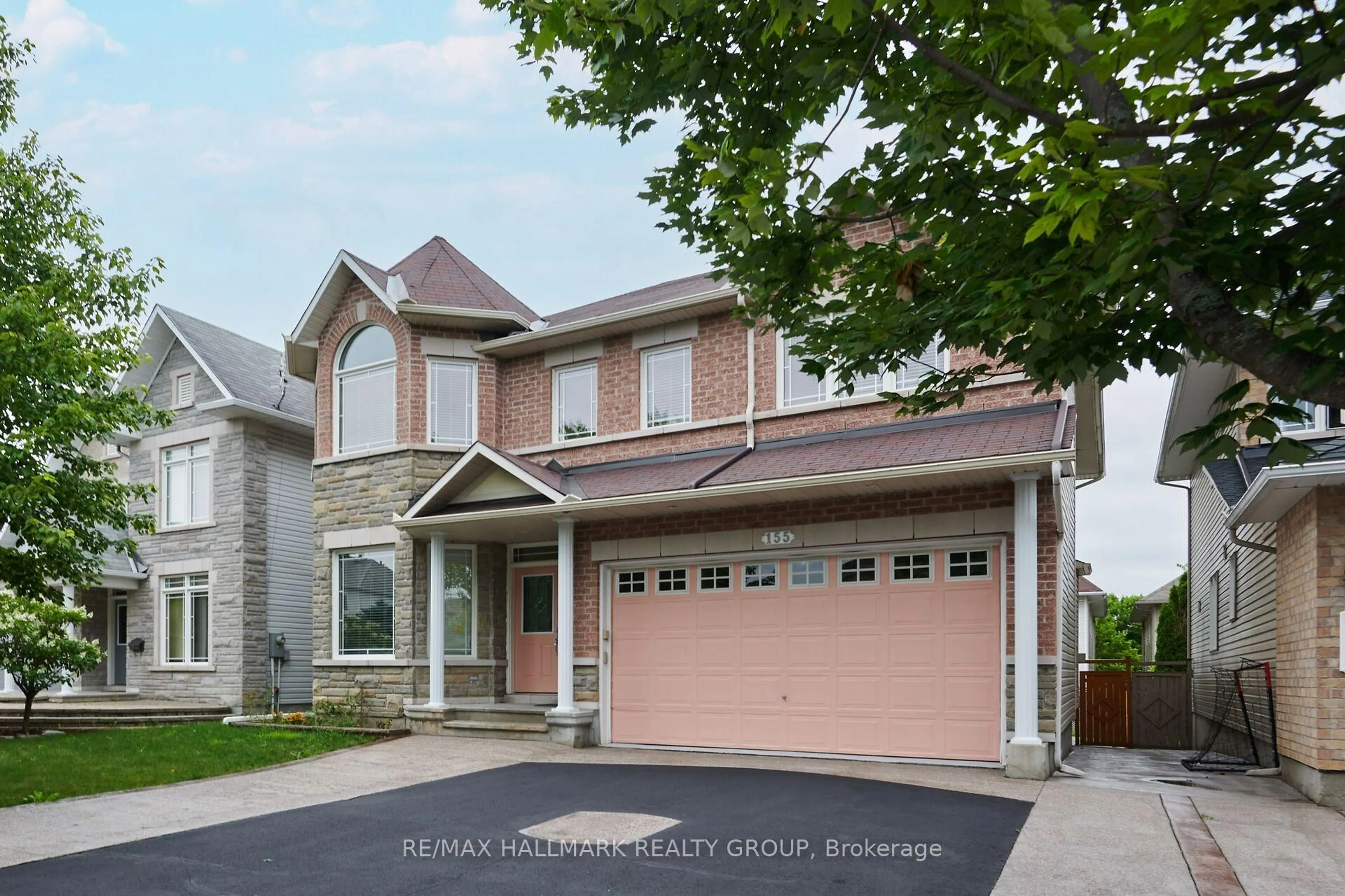 Home with vinyl exterior material, street for 155 Whernside Terr, Kanata Ontario K2W 0C6