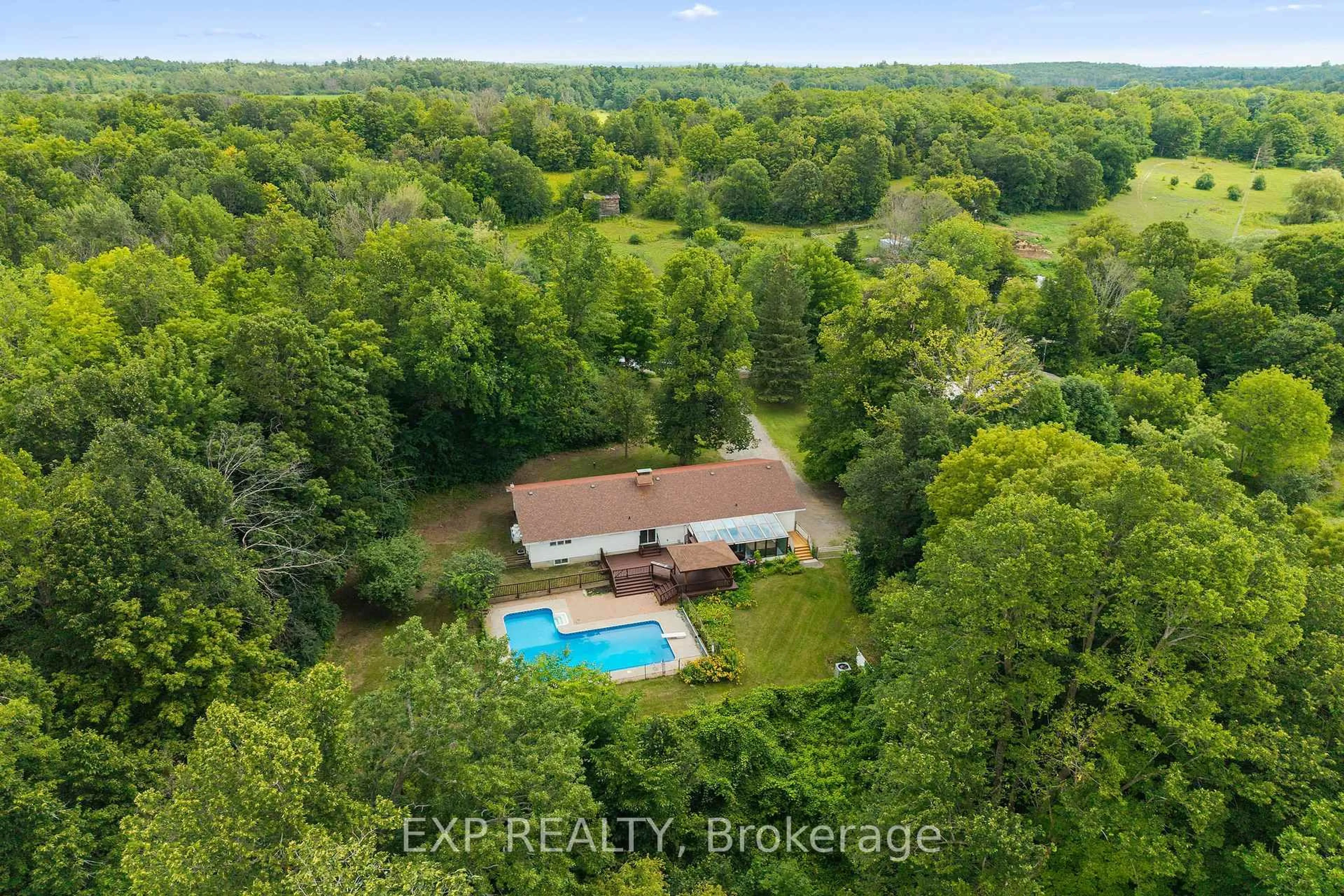 A pic from outside/outdoor area/front of a property/back of a property/a pic from drone, water/lake/river/ocean view for 541 COLLINS Rd, Renfrew Ontario K7V 3Z8