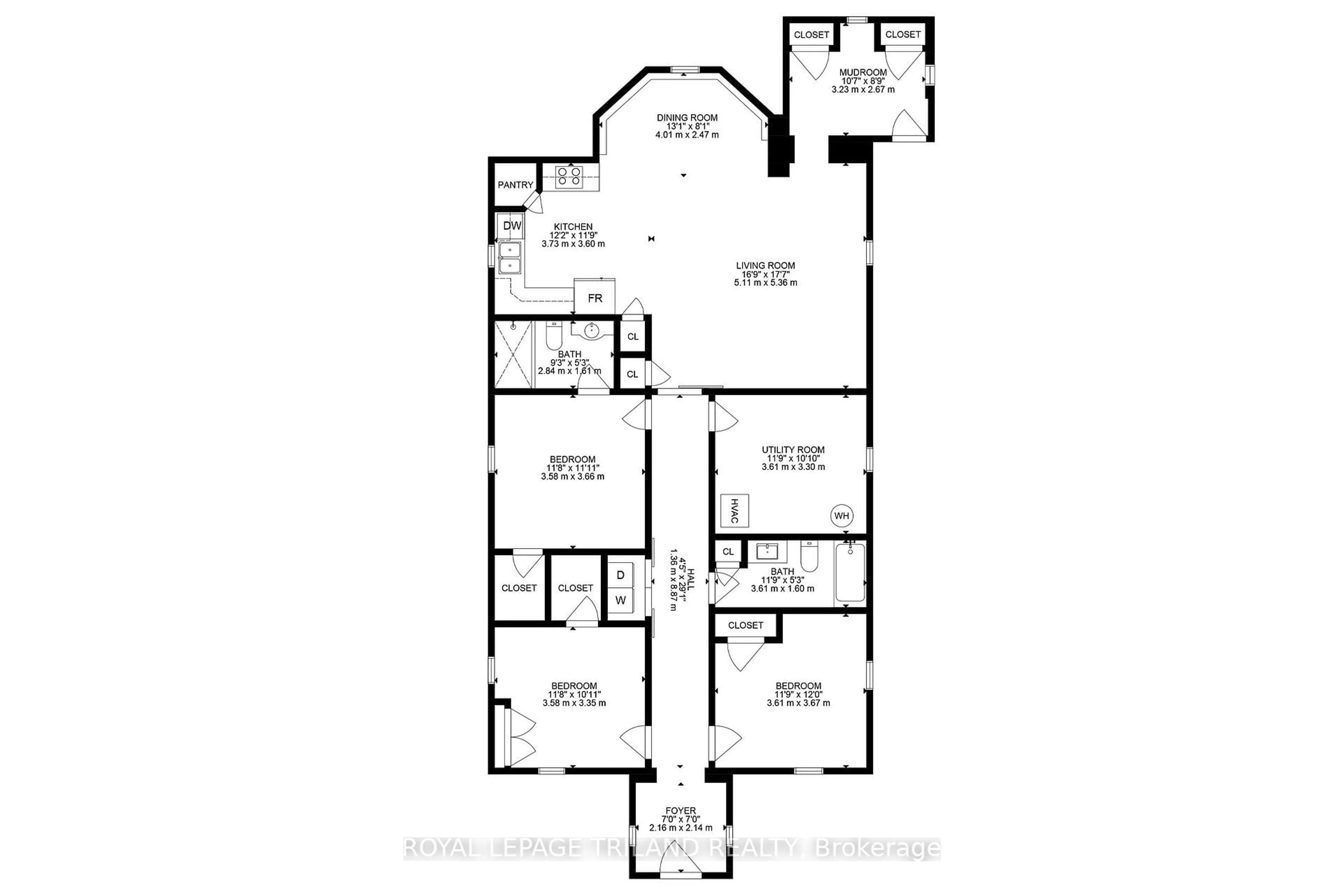 Floor plan for 27775 Kerwood Rd, Adelaide Metcalfe Ontario N0M 2B0