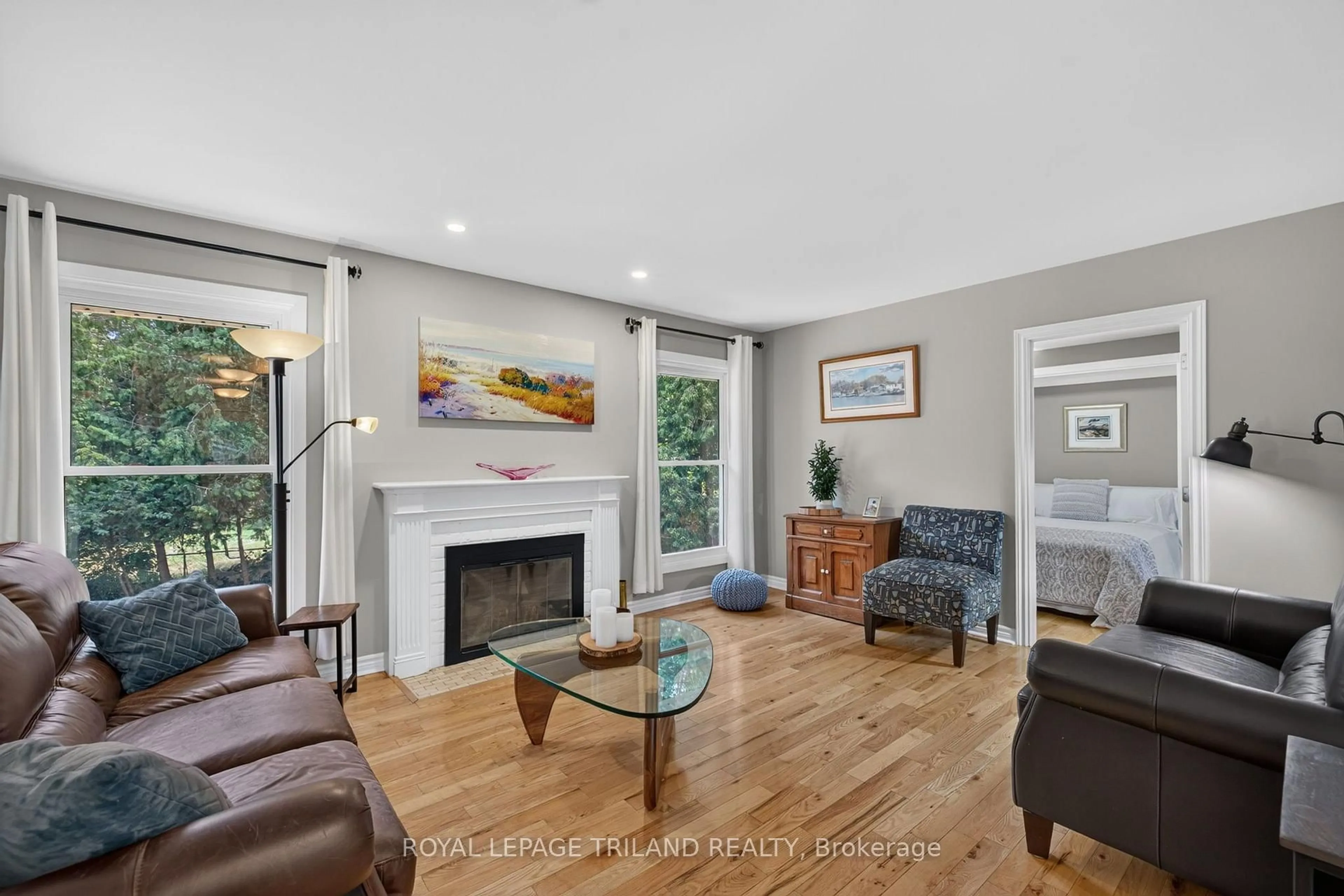 Living room with furniture, unknown for 10 Plymouth Ave, London North Ontario N6H 3S9