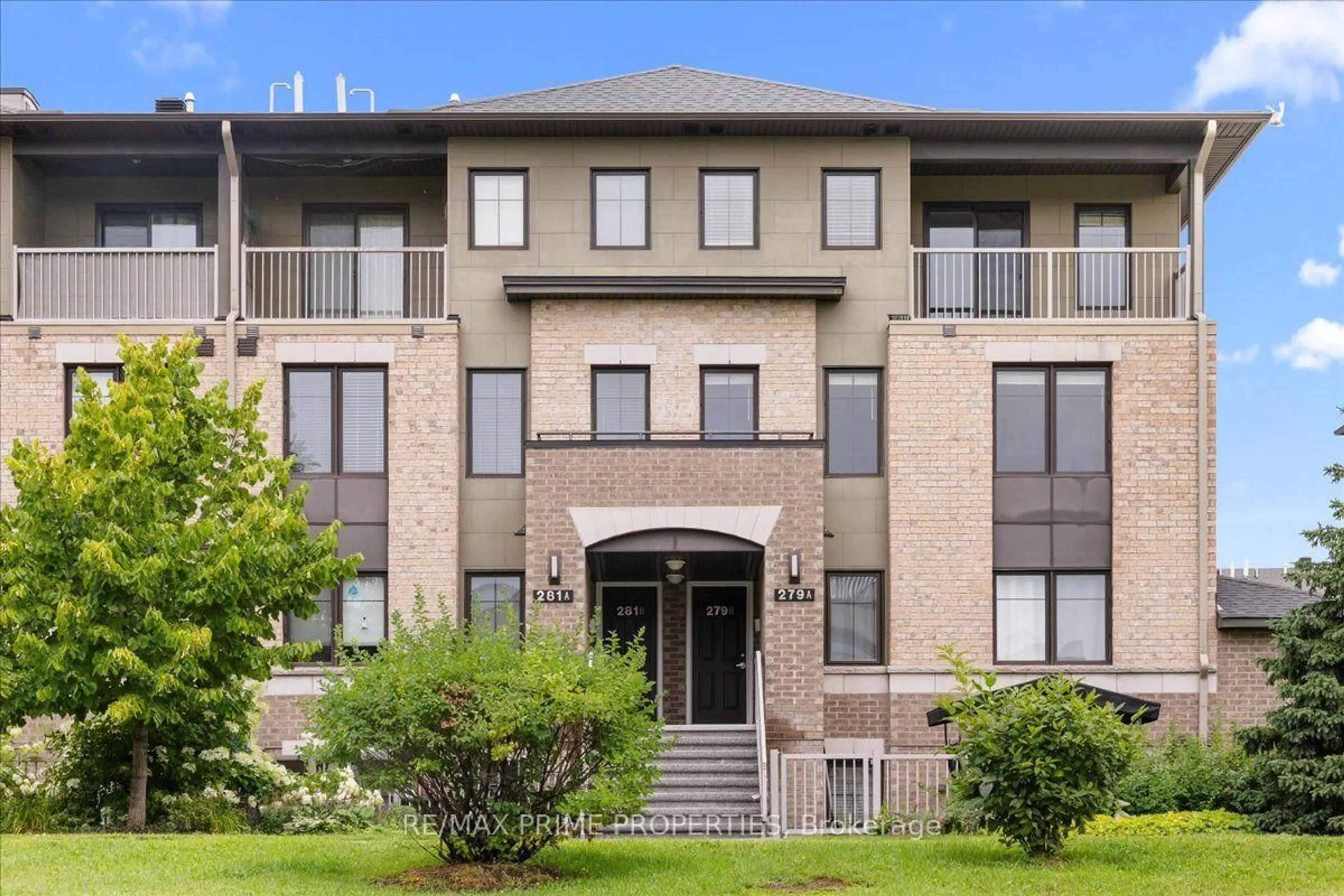 Home with brick exterior material, building for 279 Titanium Private #B, Ottawa Ontario K1C 0A5