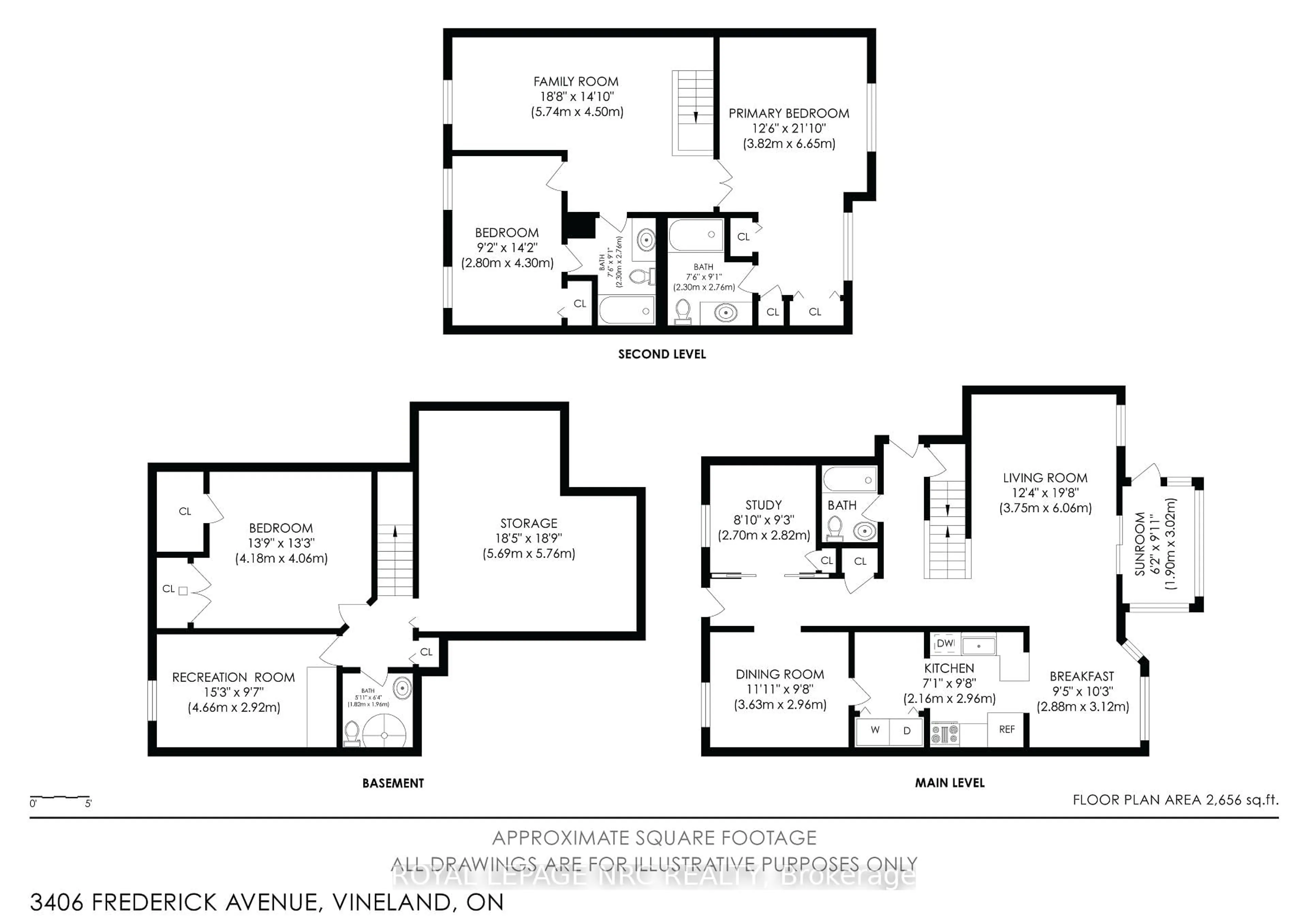 Floor plan for 3406 Frederick Ave #6, Lincoln Ontario L0R 2C0