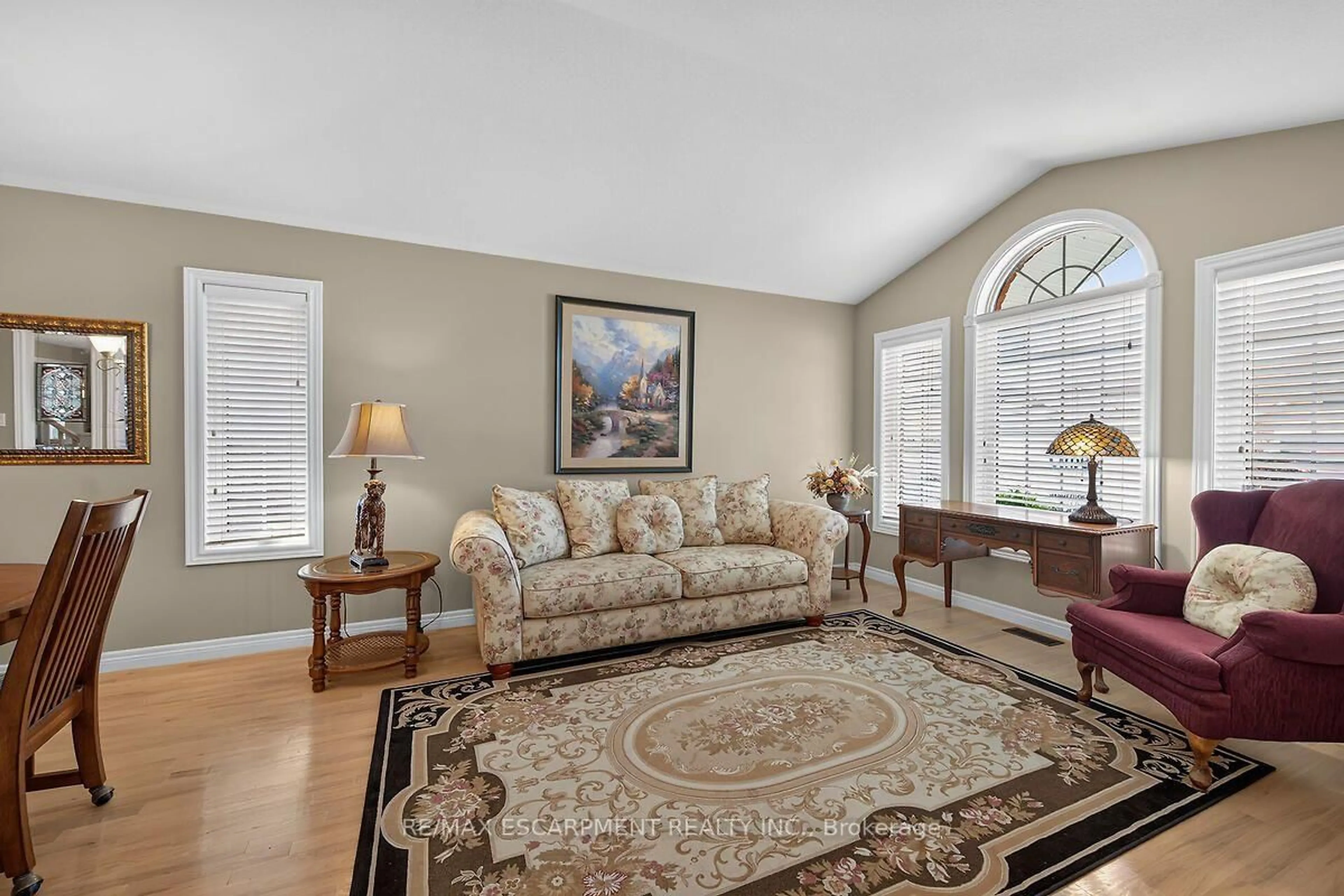 Living room with furniture, unknown for 25 Eric Burke Crt, Hamilton Ontario L9A 5J9