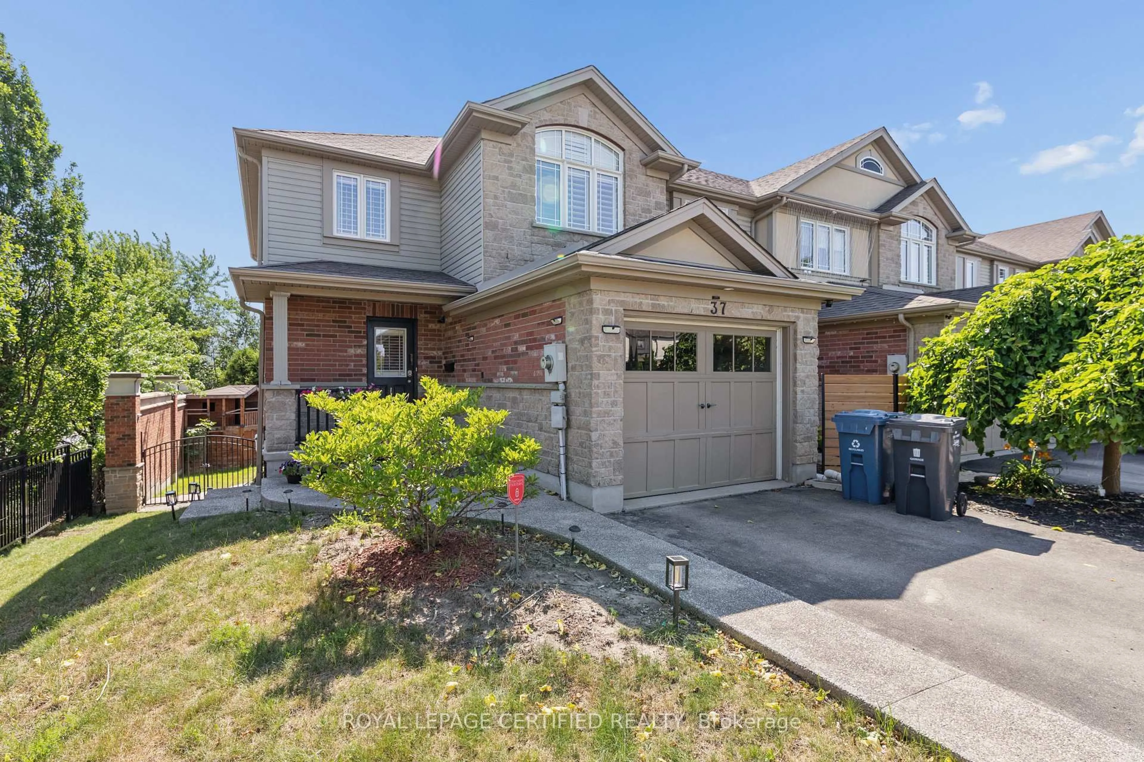 Home with brick exterior material, street for 37 Wilkie Cres, Guelph Ontario N1L 0B1
