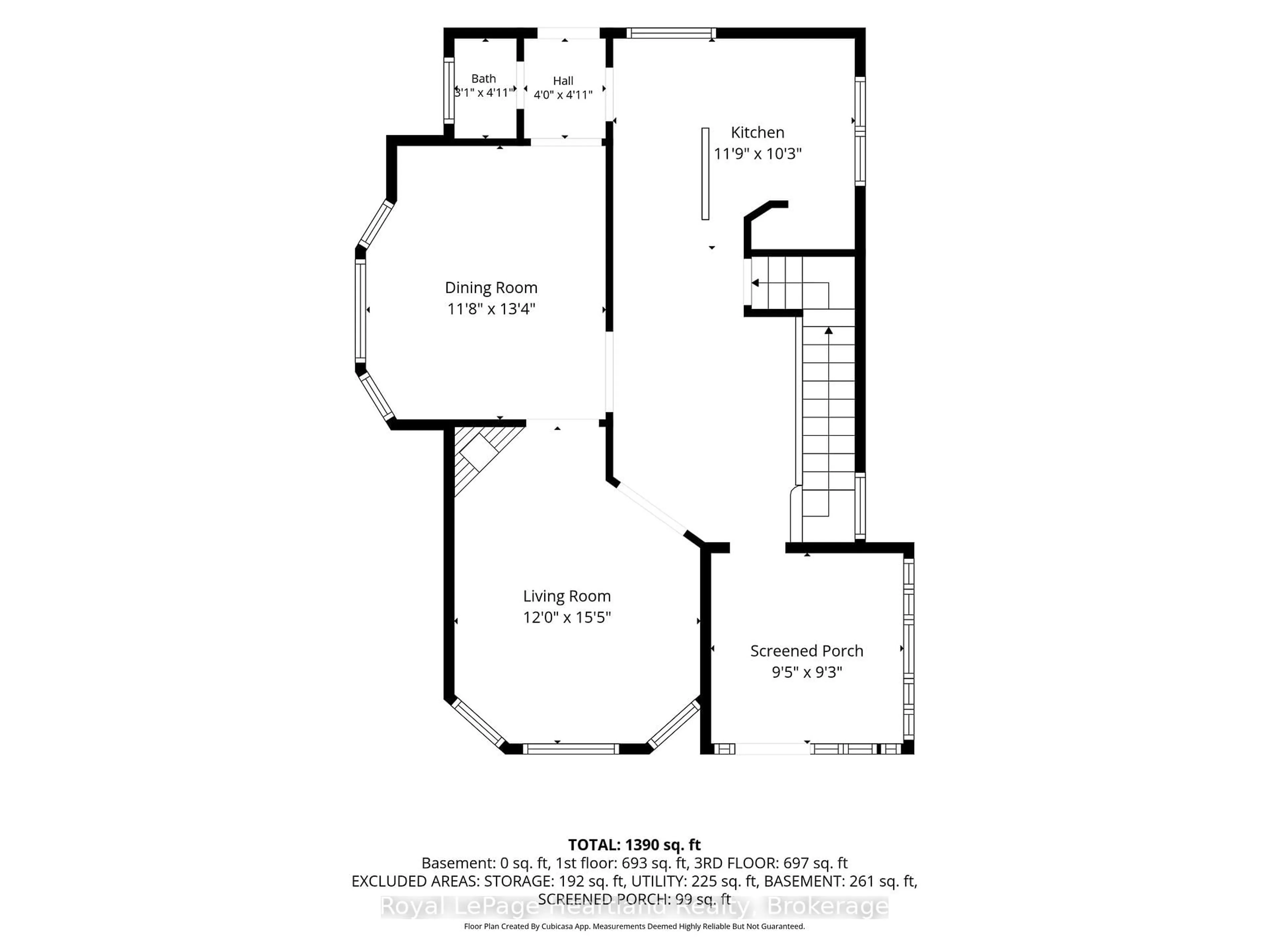 Floor plan for 85 Montreal St, Goderich Ontario N7A 2G5
