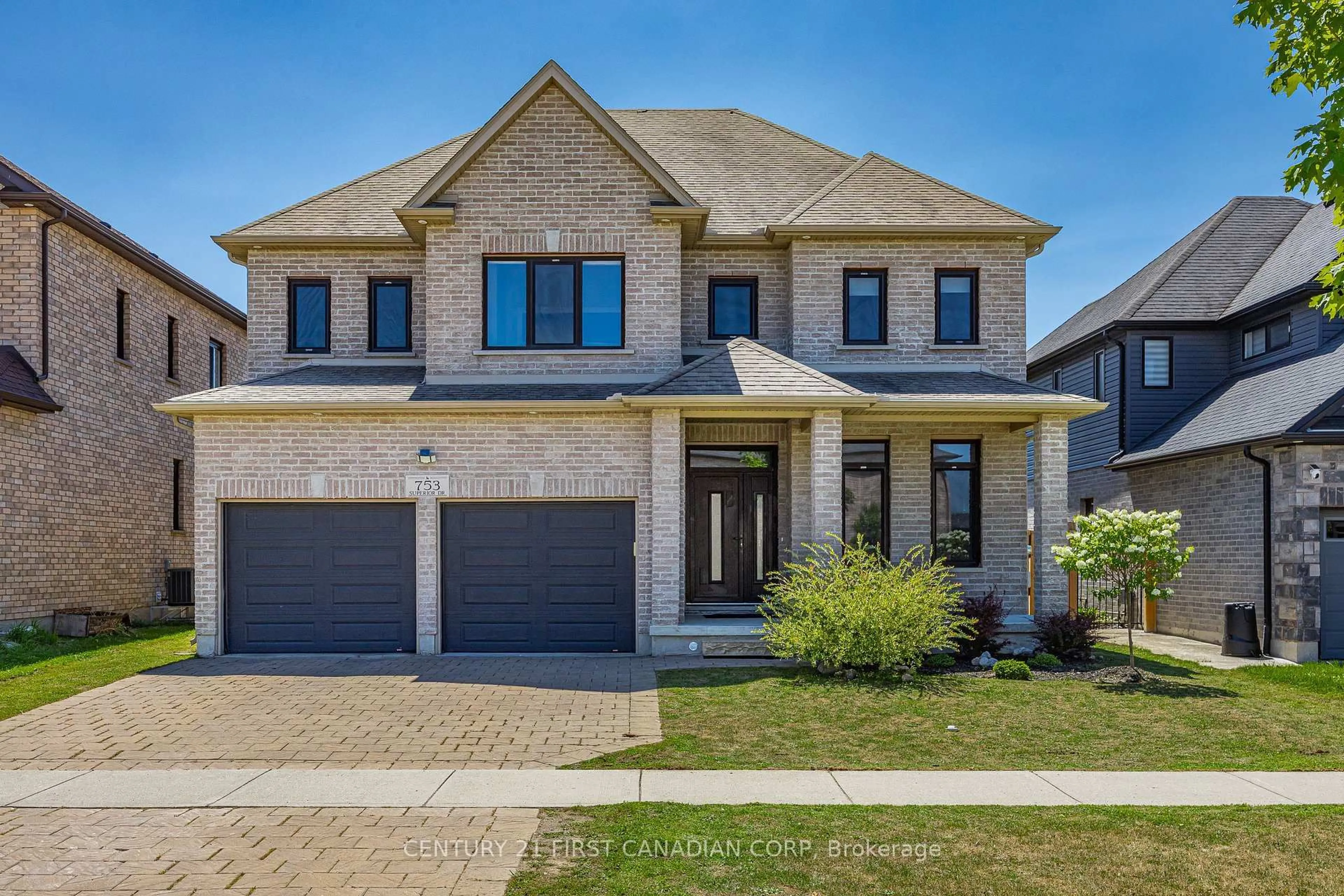 Home with brick exterior material, street for 753 Superior Dr, London North Ontario N5X 3Z1