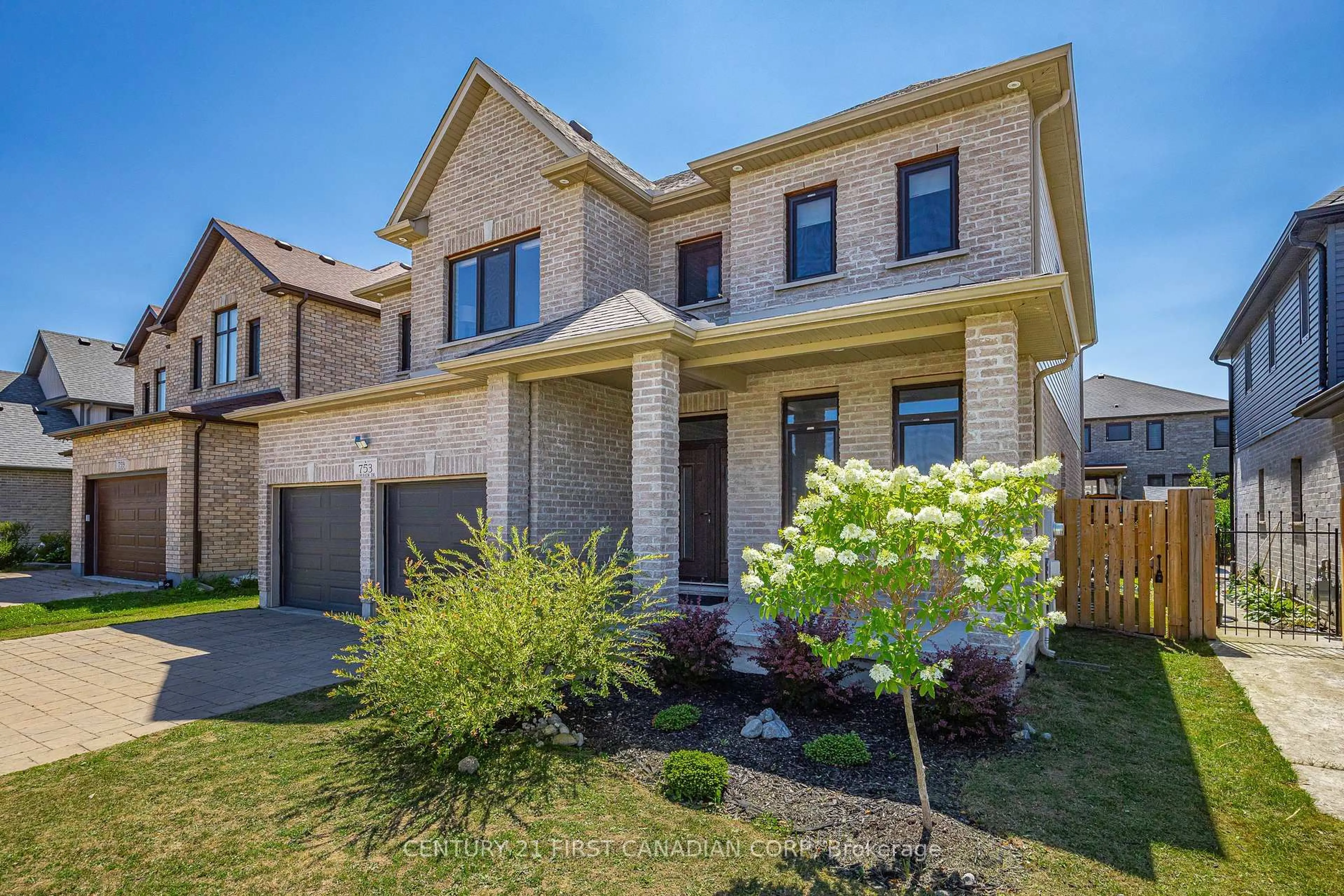 Home with brick exterior material, street for 753 Superior Dr, London North Ontario N5X 3Z1