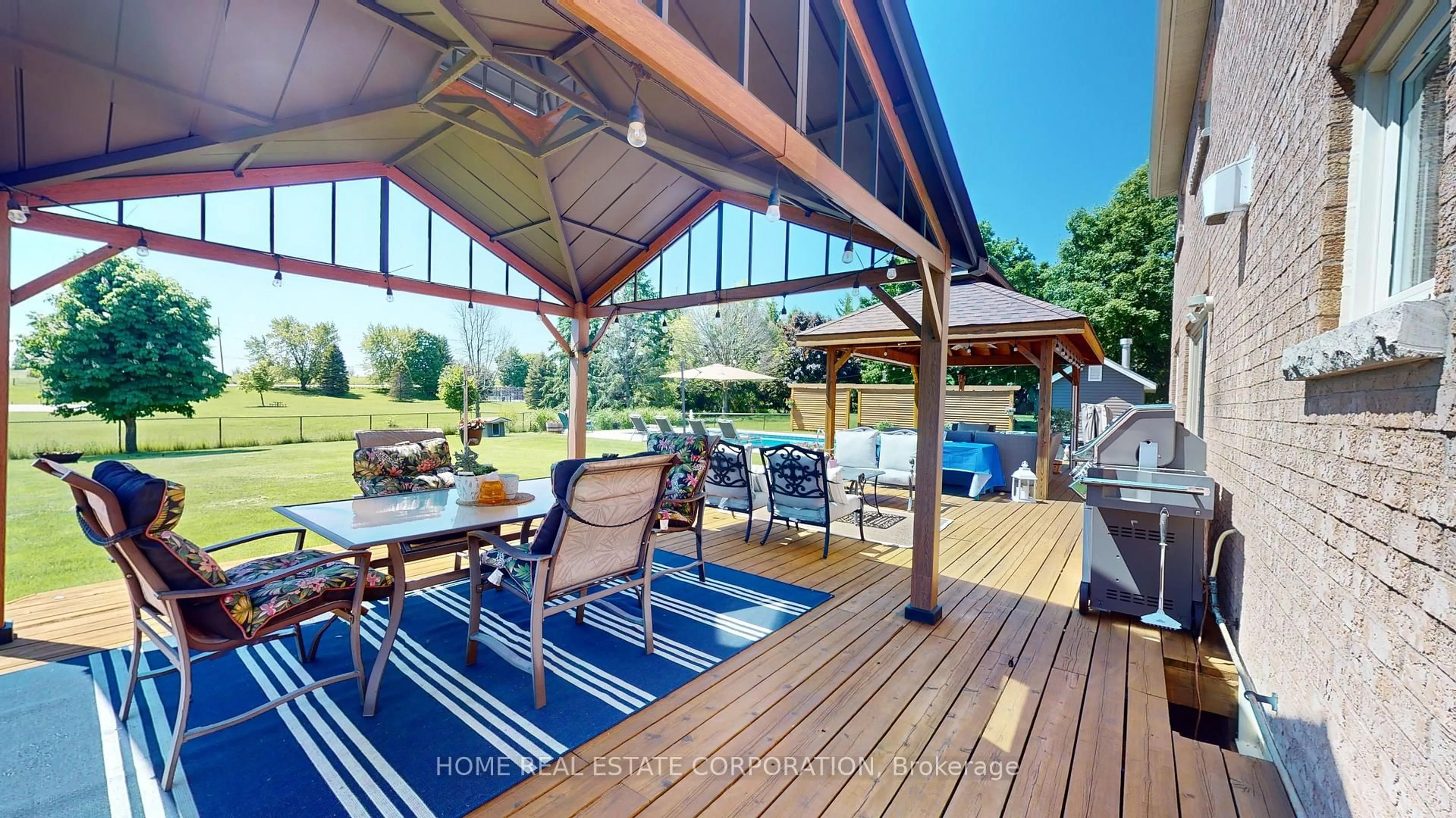 Patio, water/lake/river/ocean view for 14 Hawthorne Rd, Mono Ontario L9W 6G7
