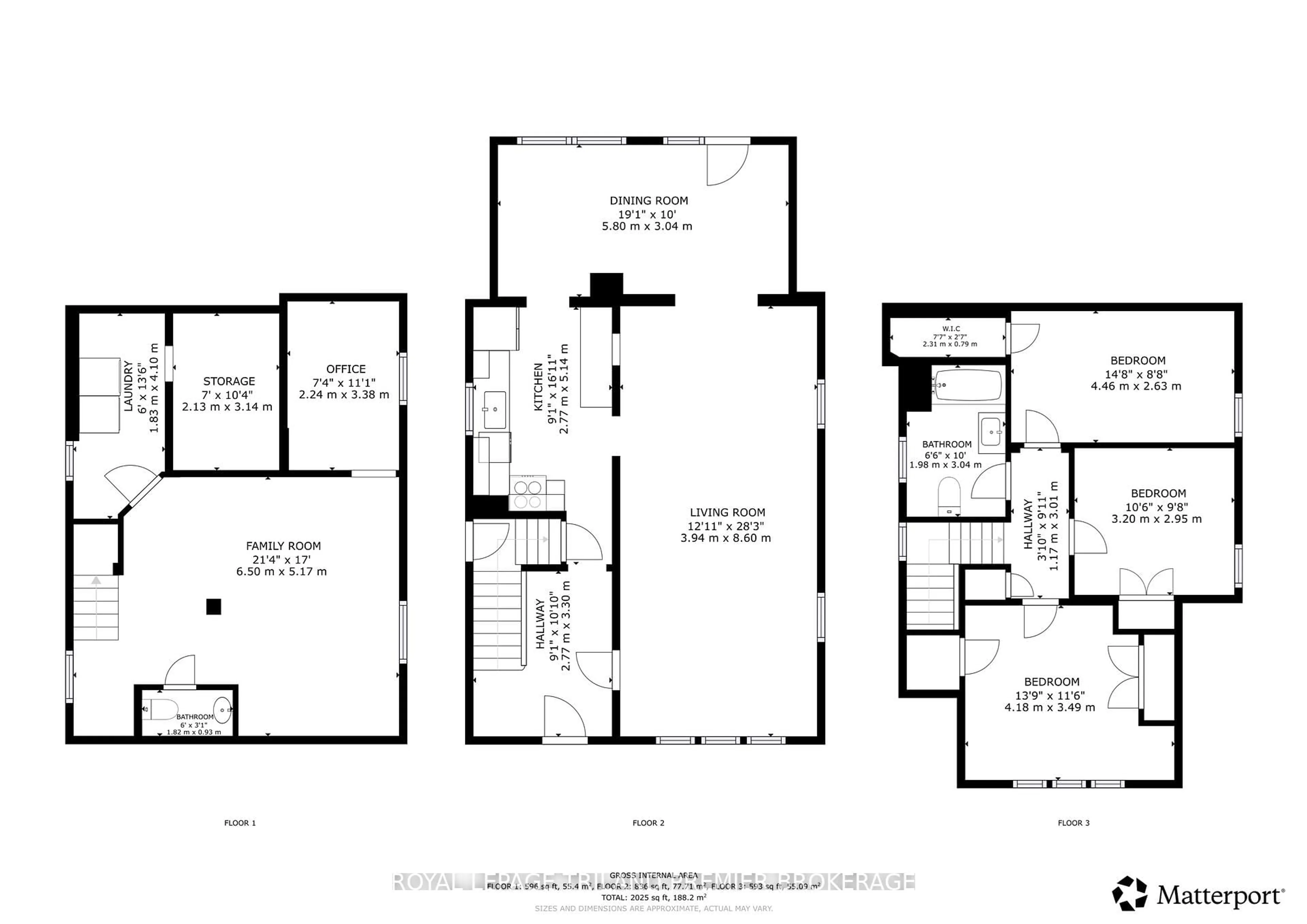 Floor plan for 127 Thornton Ave, London East Ontario N5Y 2Y6