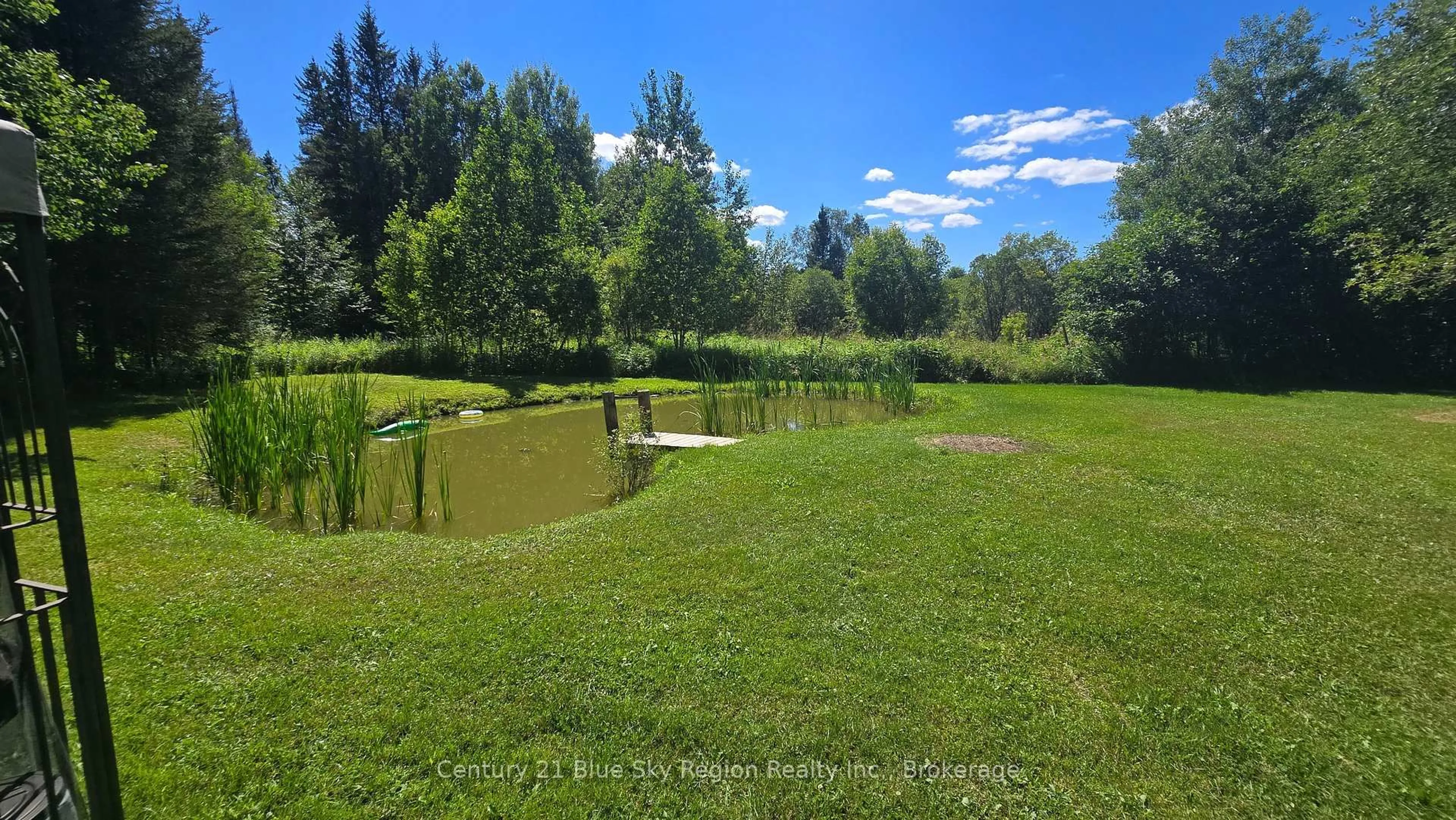 A pic from outside/outdoor area/front of a property/back of a property/a pic from drone, water/lake/river/ocean view for 2805 Chiswick Line, Chisholm Ontario P0H 1Z0