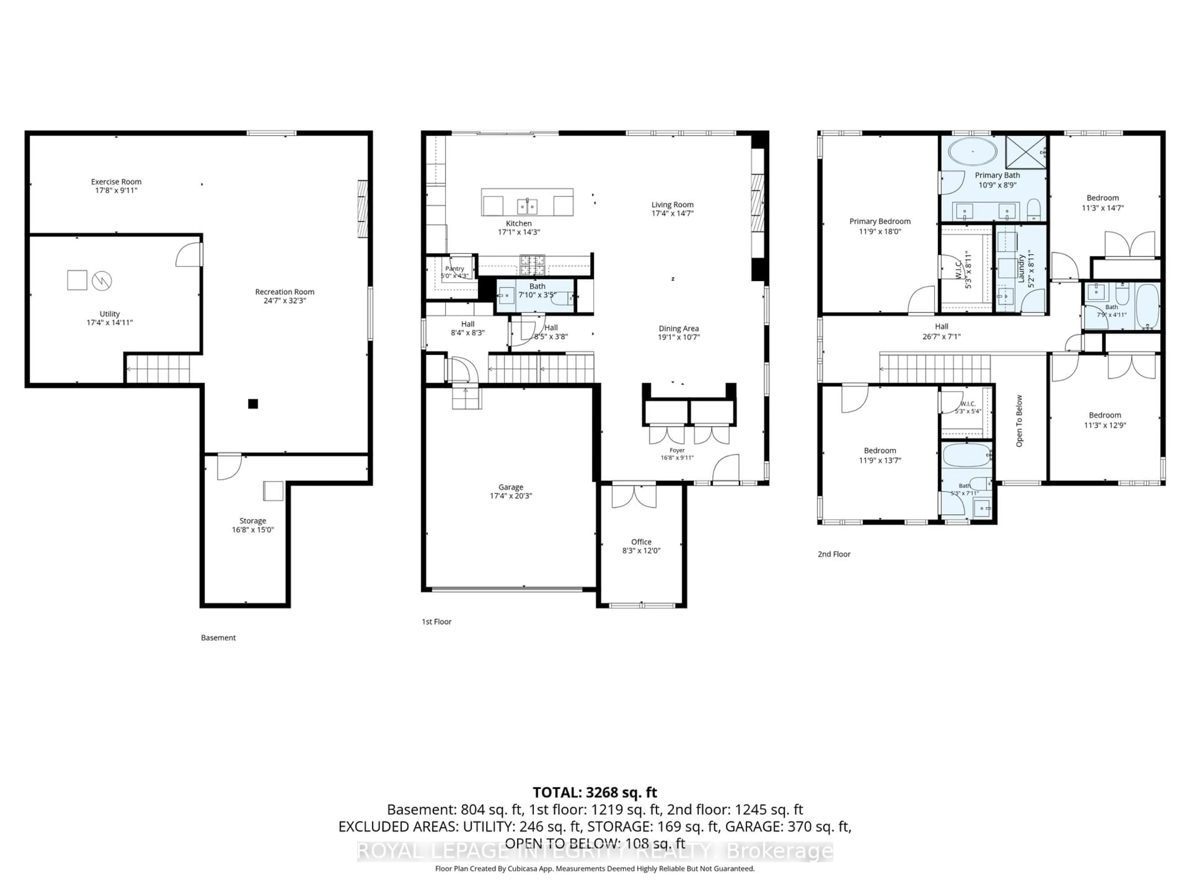 Floor plan for 643 Gendarme Circ, Ottawa Ontario K1W 0R5